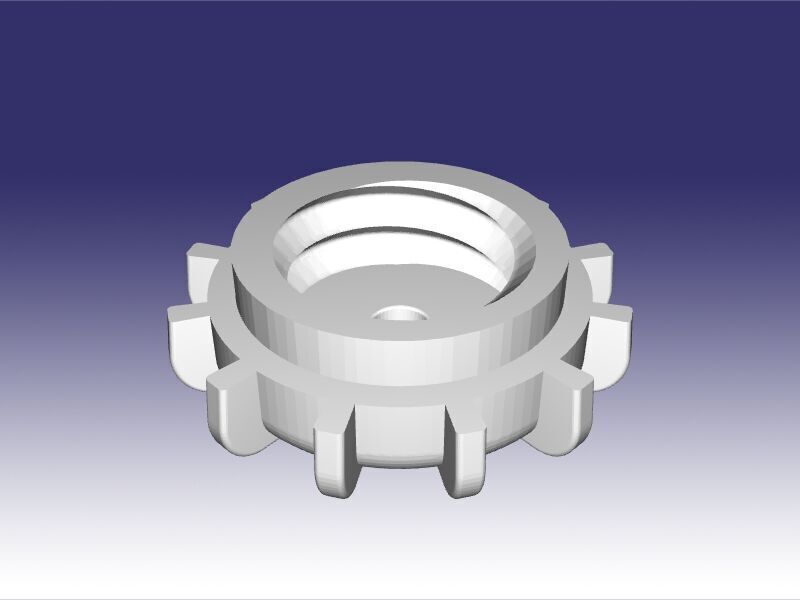 VS50 - Anti-personnel mine 3D print model_2