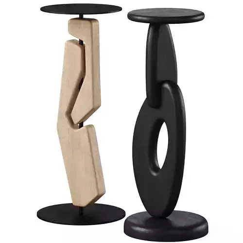 Tribe and Totem Drink Table by Burke Decor 3D model