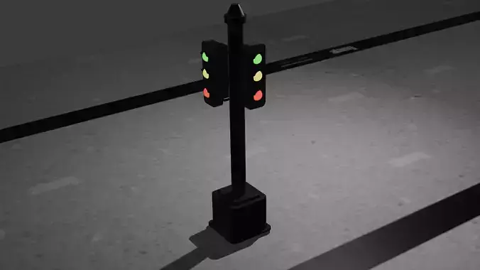 Traffik Light 3d models