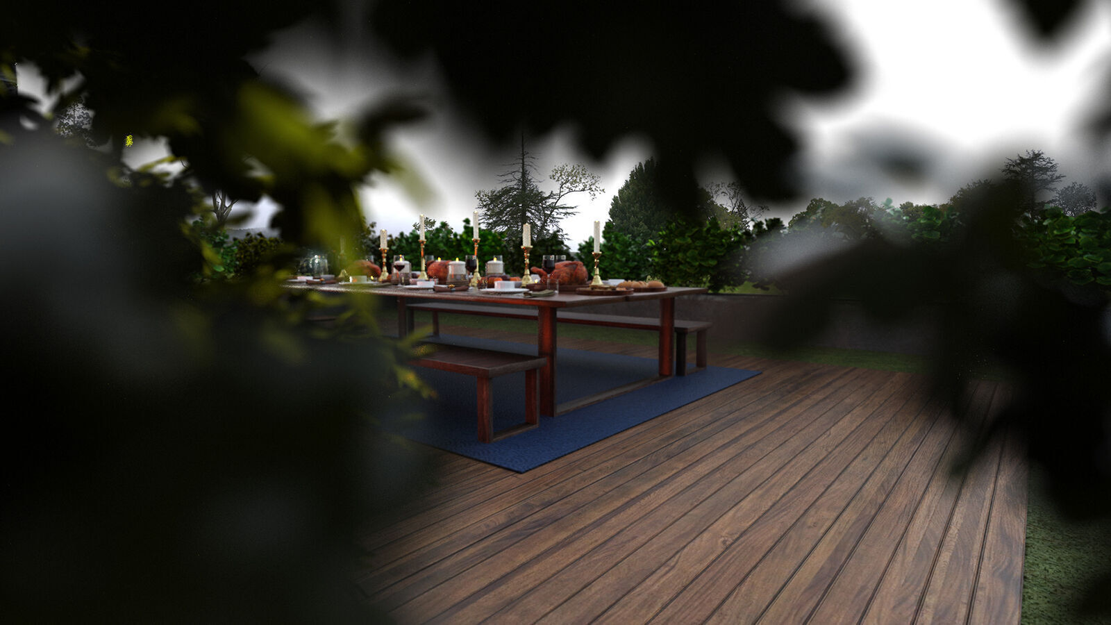 Give Thanks Feast 3D model_2
