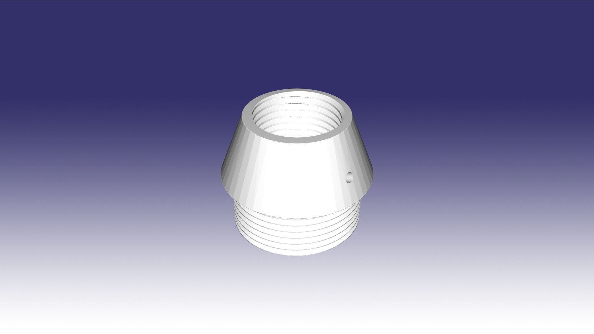 Model of the ZOF-49 high-explosive fragmentation projectile 3D print model_2