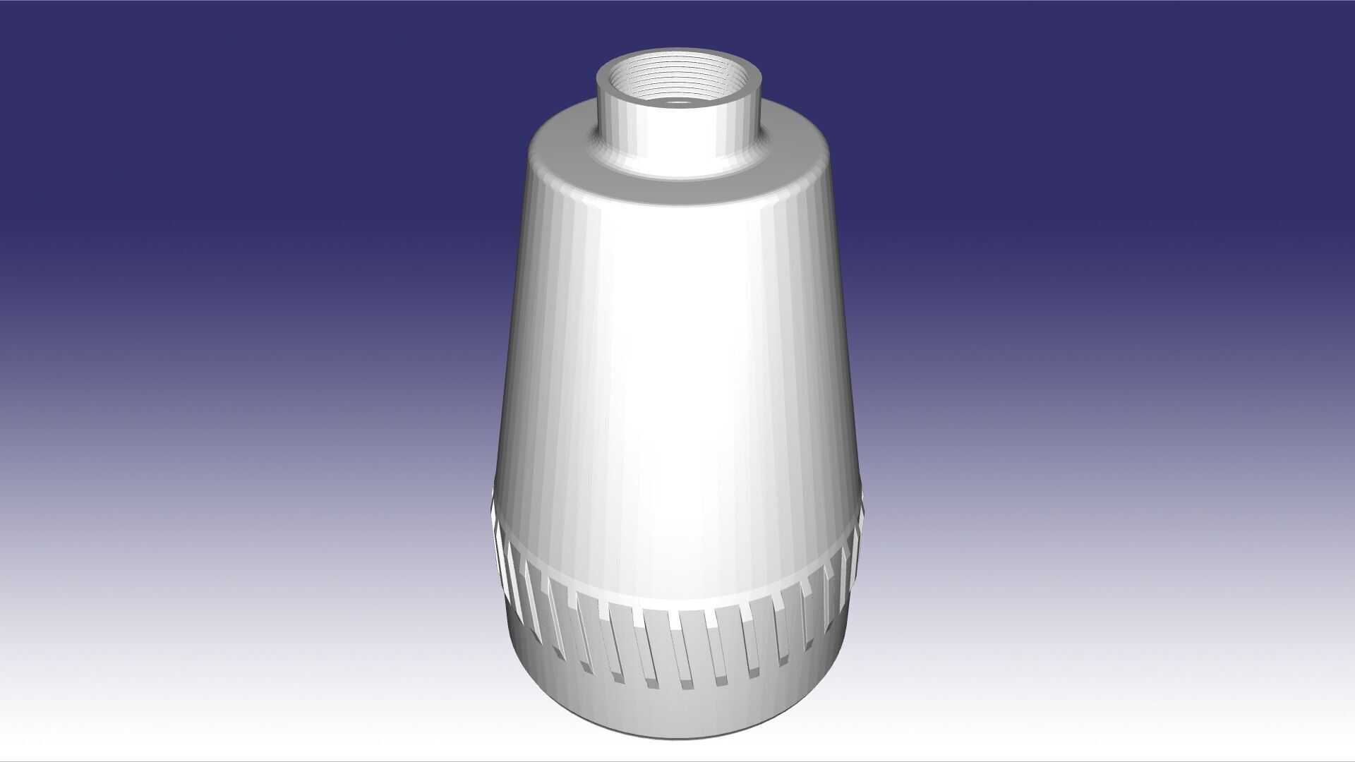 Model of the ZOF-49 high-explosive fragmentation projectile 3D print model_5