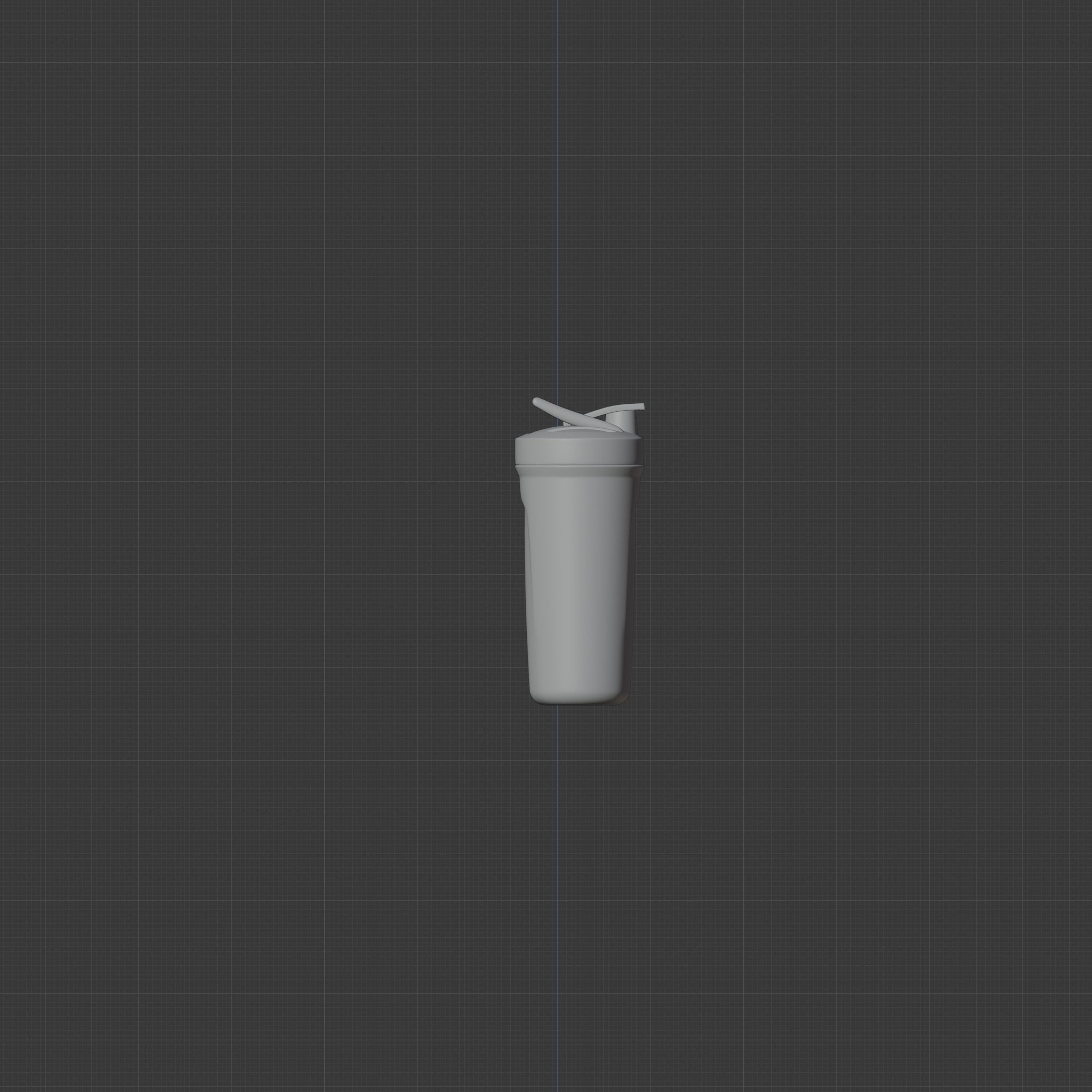 3D Sport Shaker Bottle Model 3D model_5