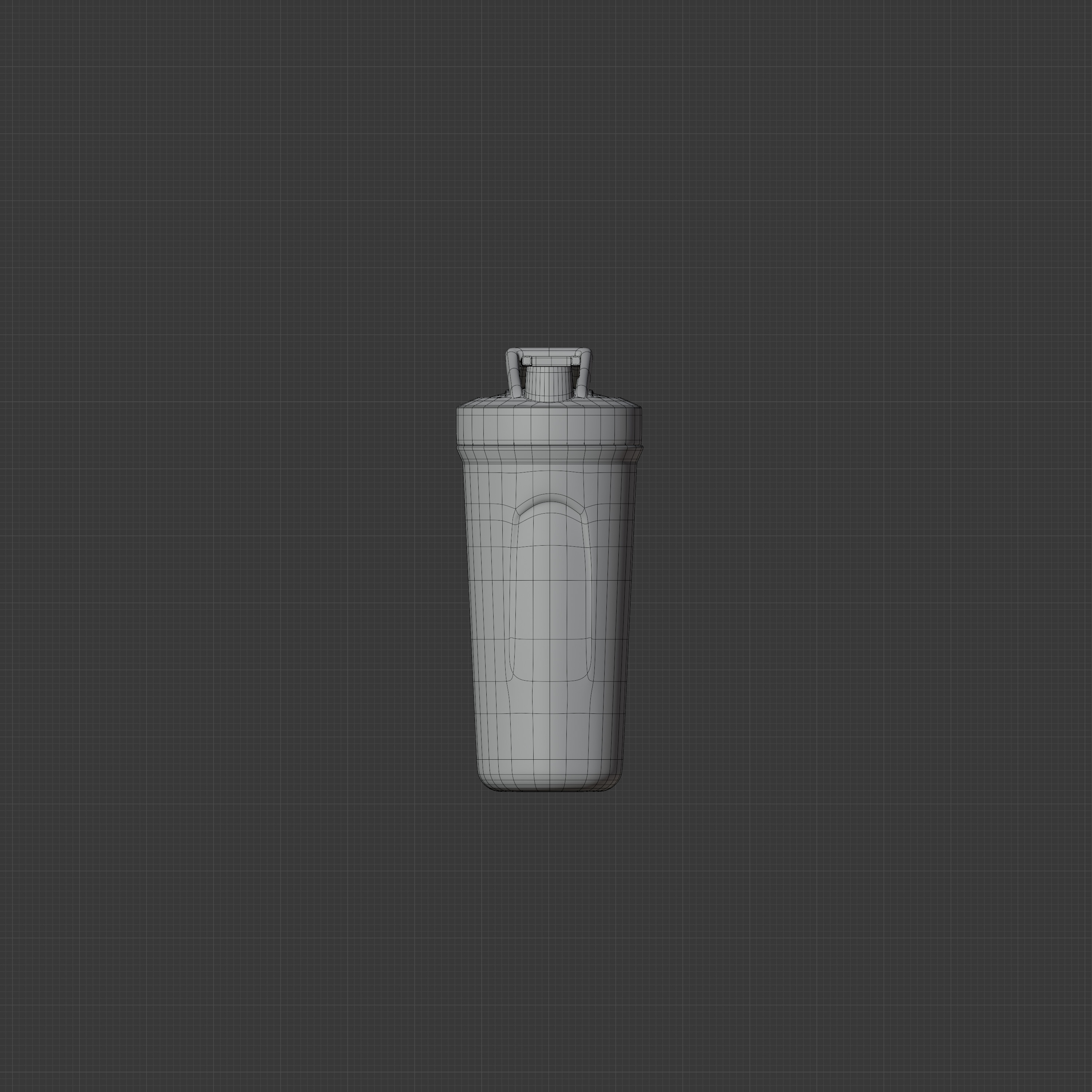 3D Sport Shaker Bottle Model 3D model_9