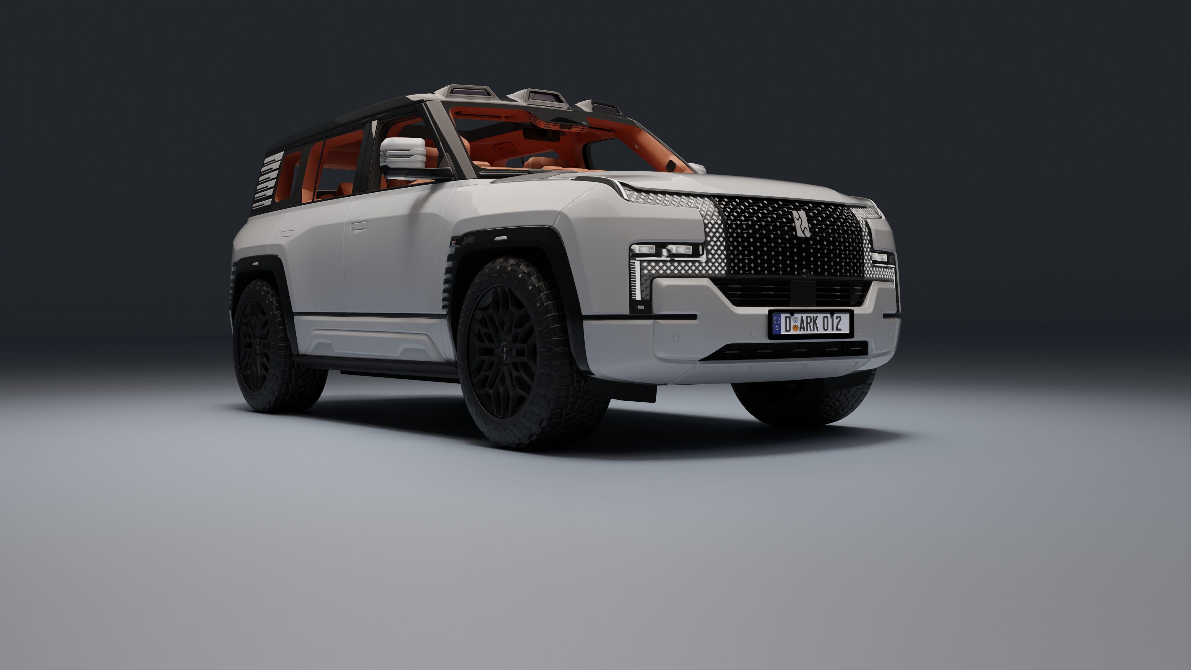 Yangwang U8 Low-poly 3D model_15