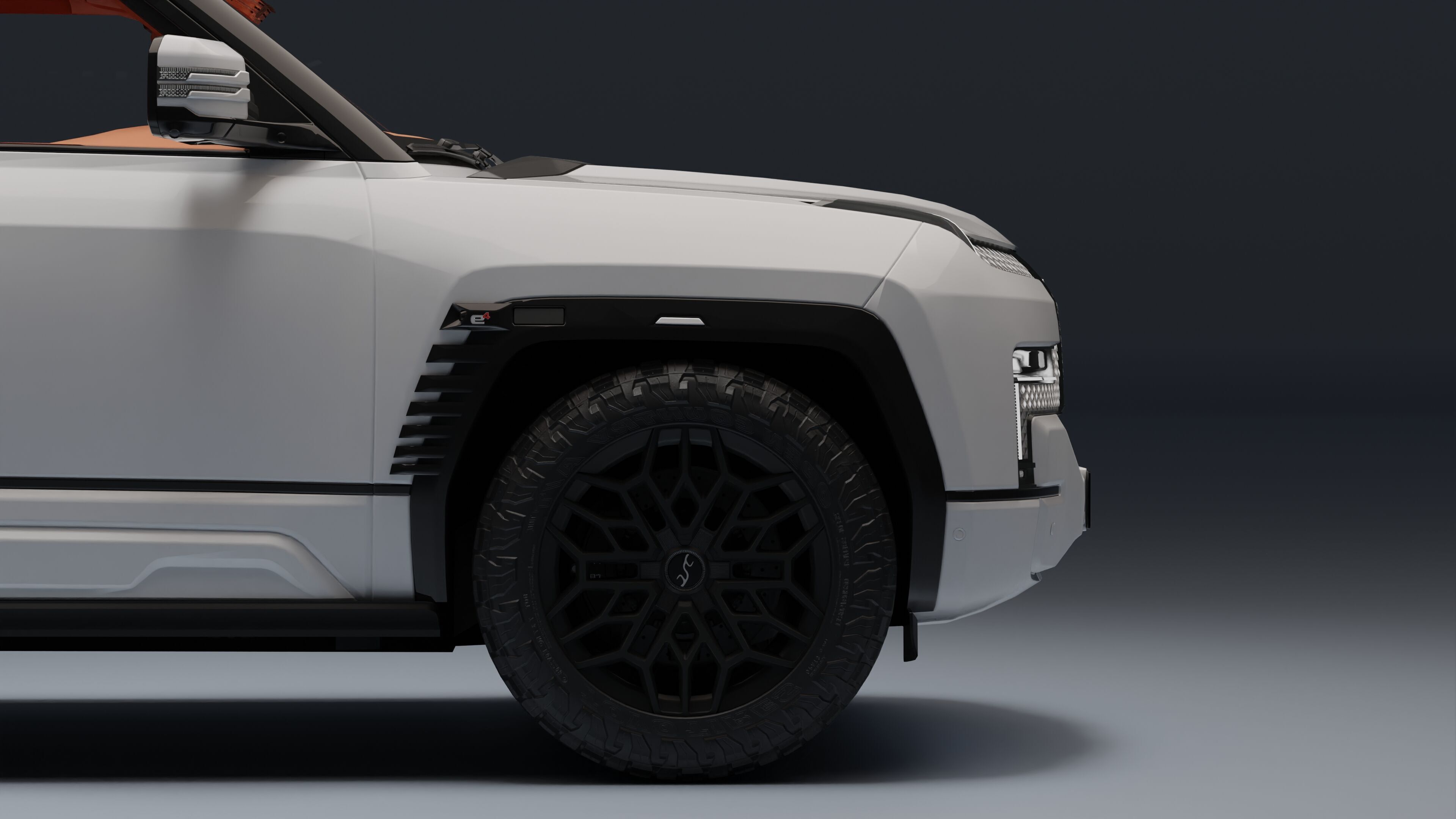 Yangwang U8 Low-poly 3D model_10