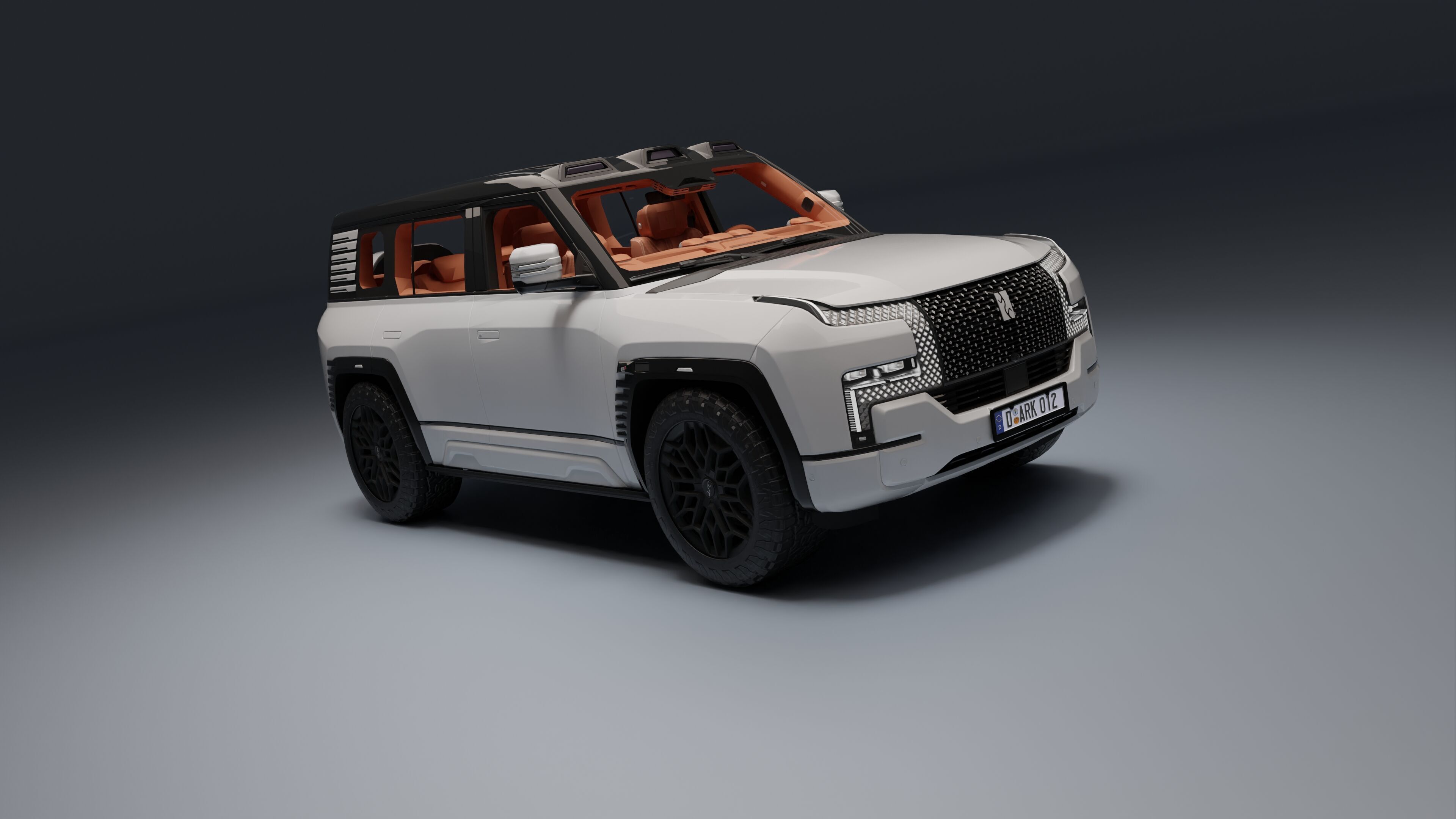 Yangwang U8 Low-poly 3D model_17