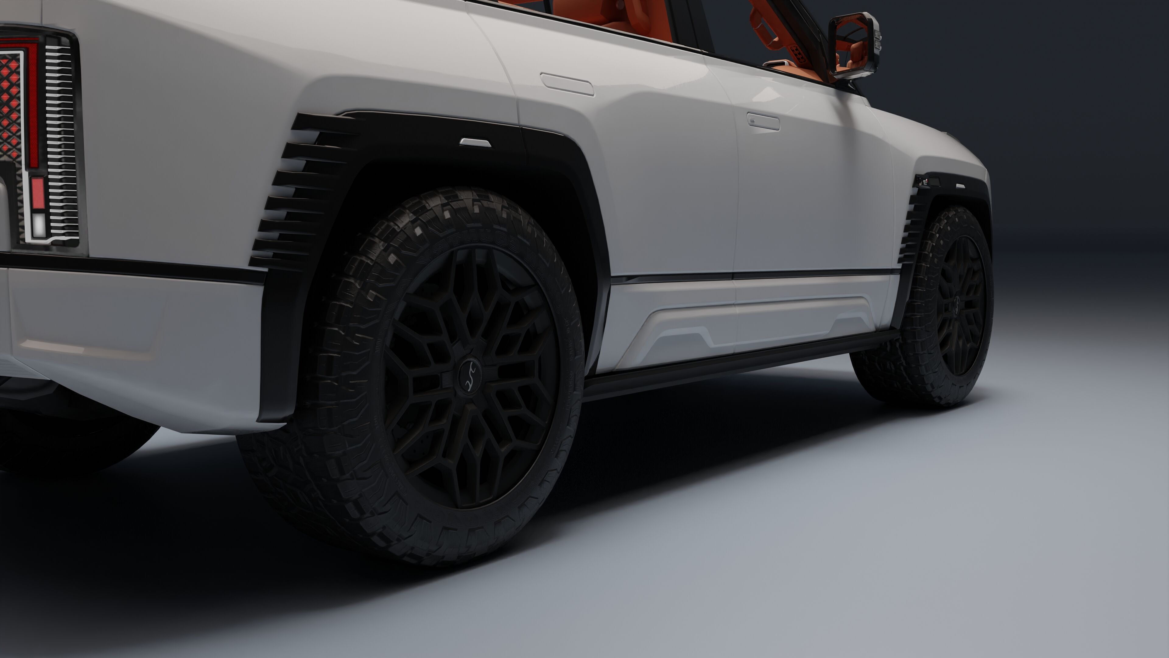 Yangwang U8 Low-poly 3D model_20