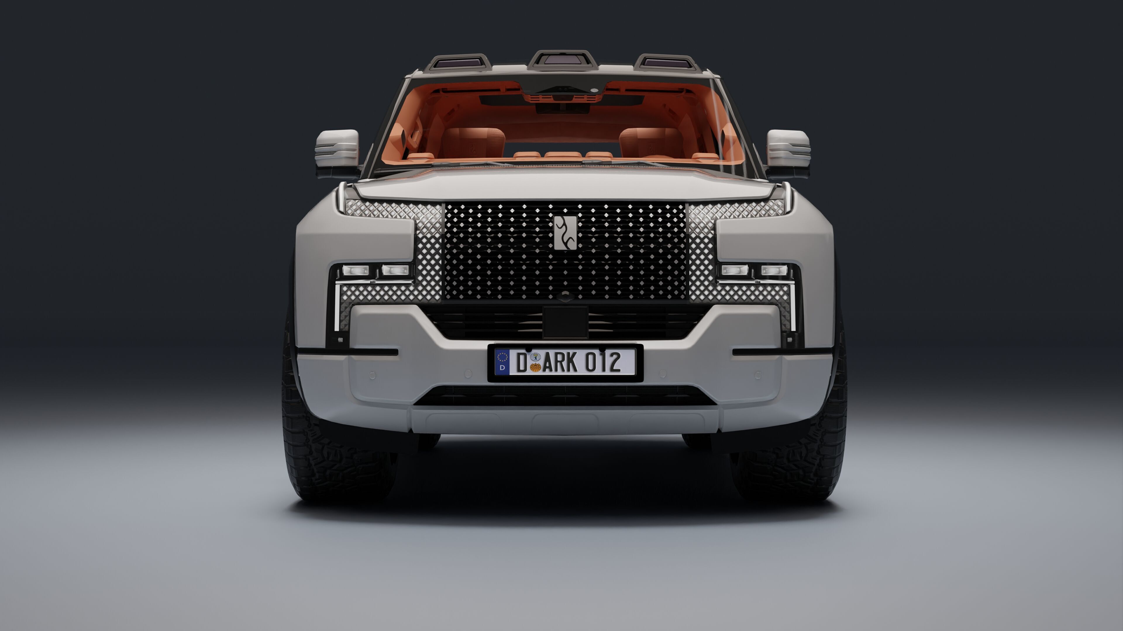 Yangwang U8 Low-poly 3D model_22