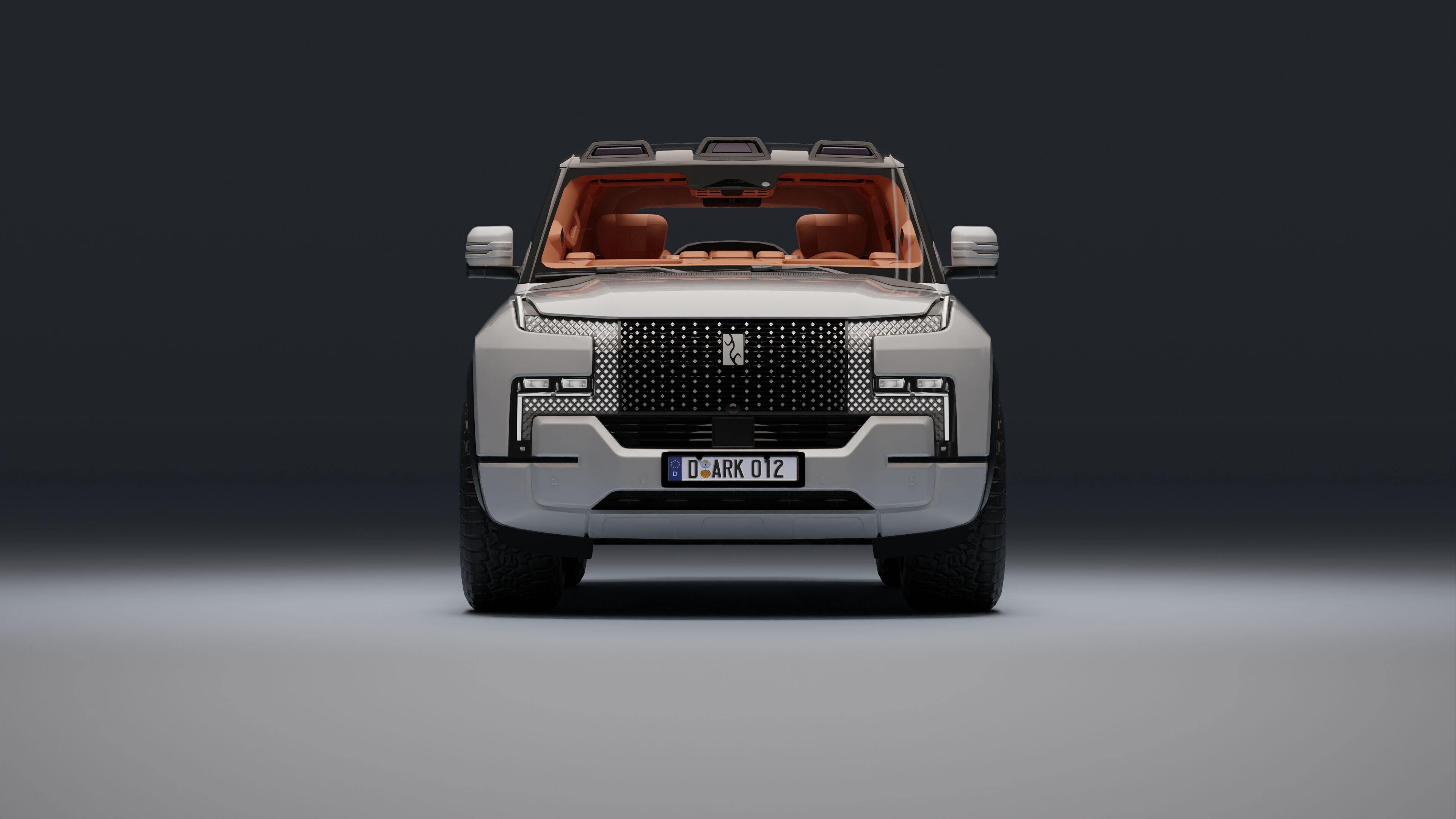 Yangwang U8 Low-poly 3D model_30