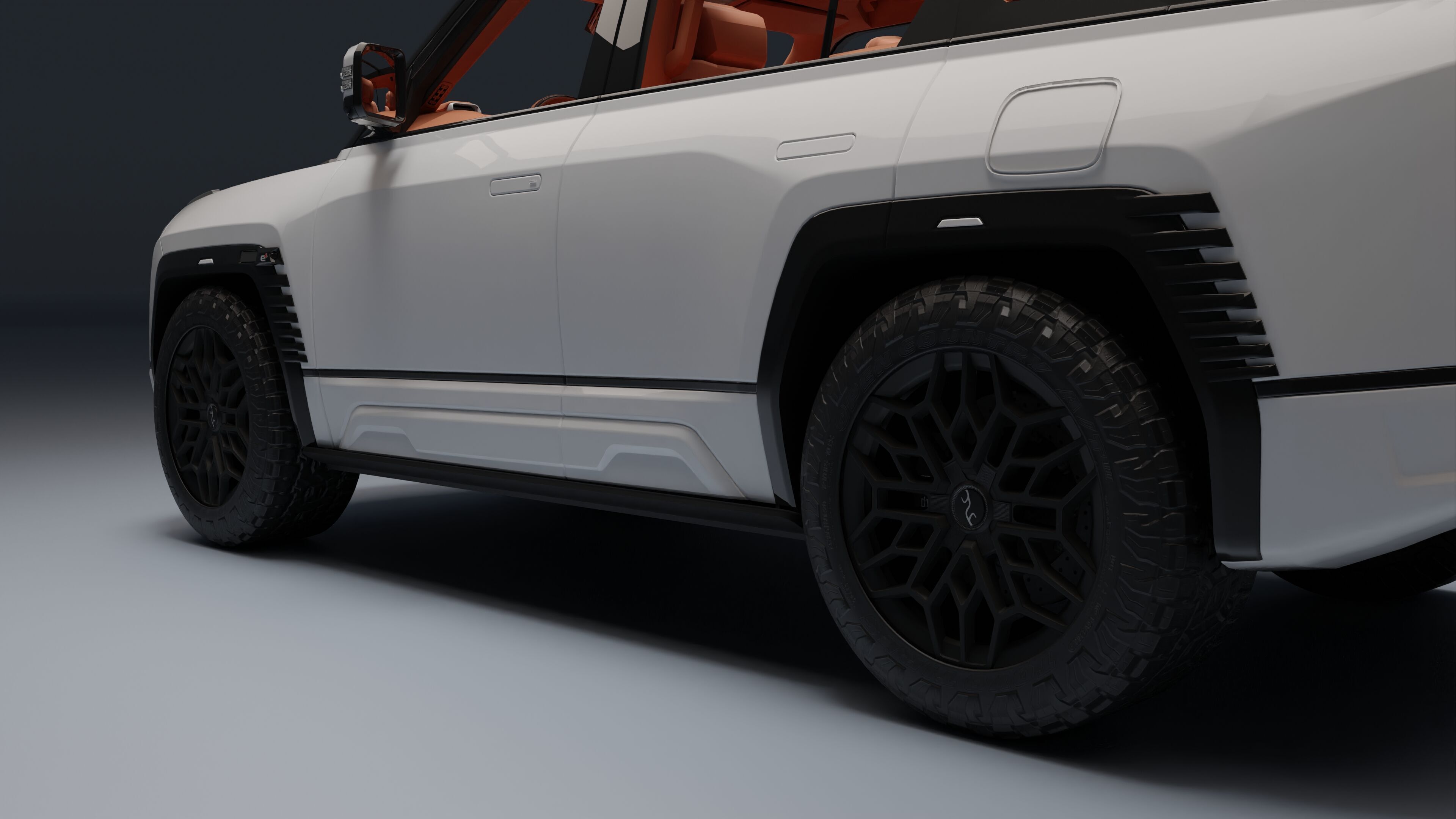 Yangwang U8 Low-poly 3D model_24