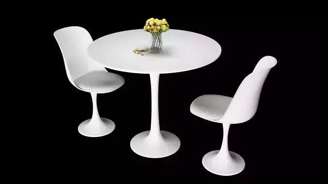 leisure Modern chair with table