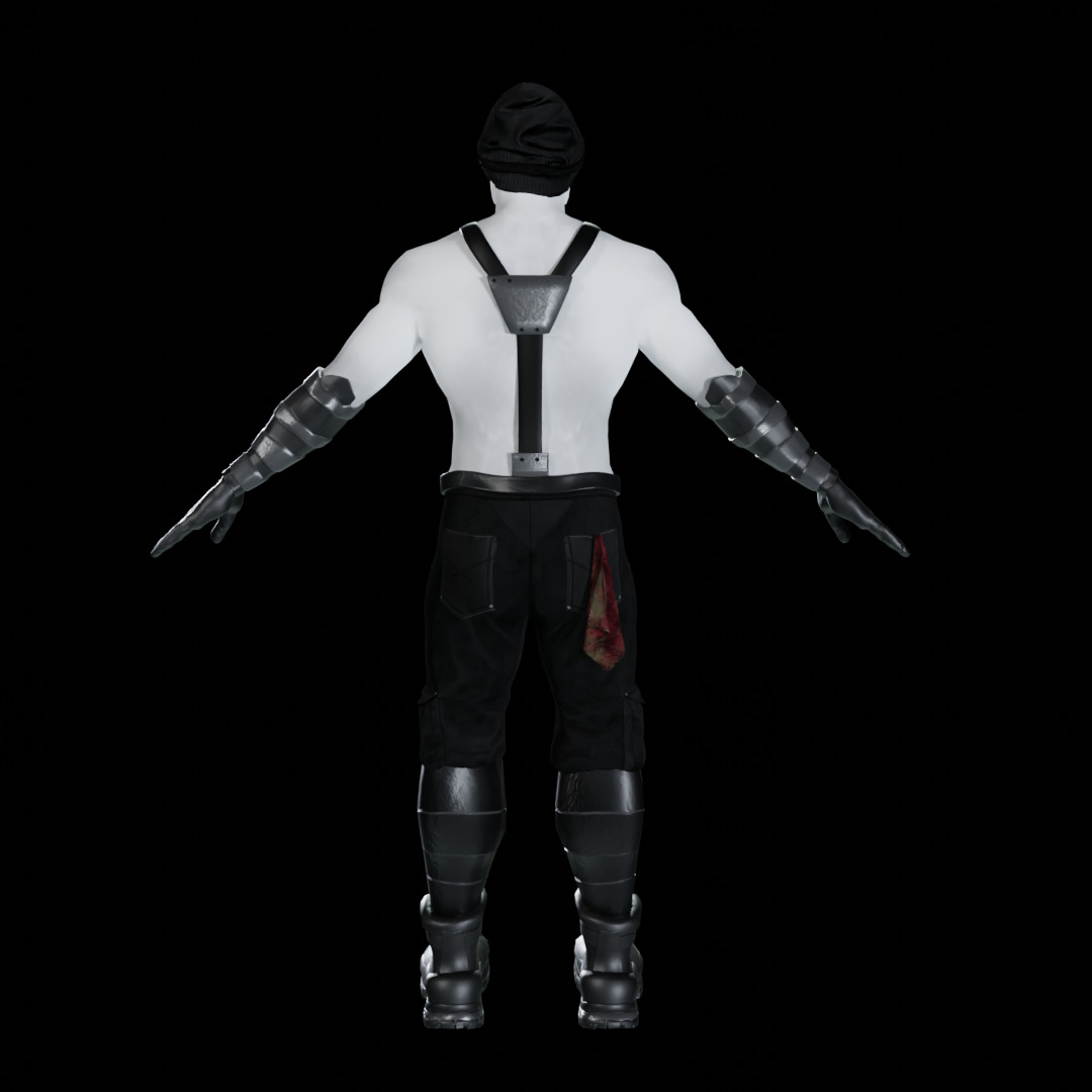 Muse Daredevil 3D Model 3D model_2