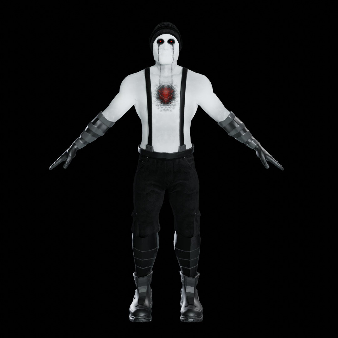 Muse Daredevil 3D Model 3D model_1