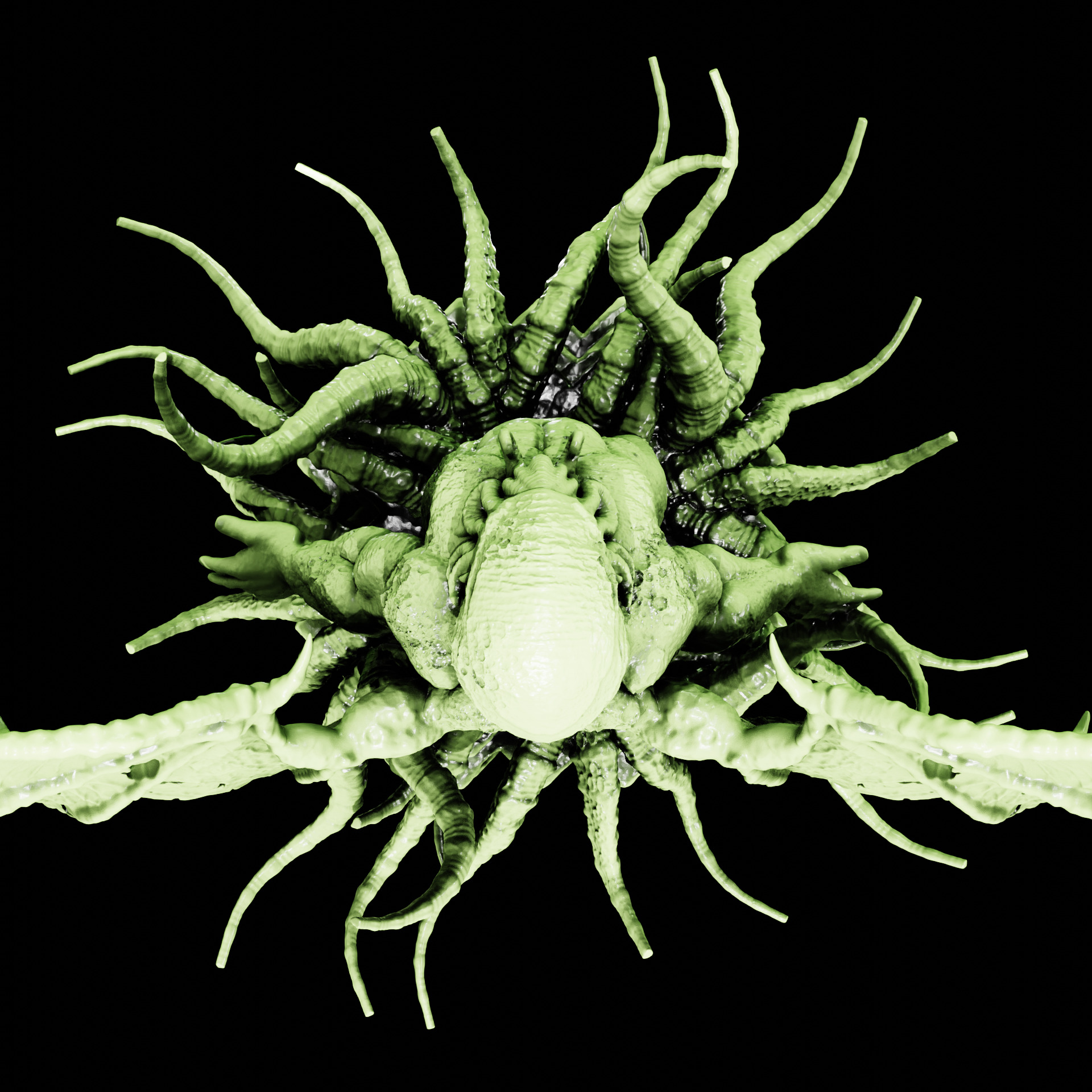 CTHULHU - ANCIENT ONE STATUE - ELDRITCH FIGURE FOR 3D PRINTING 3D print model_16