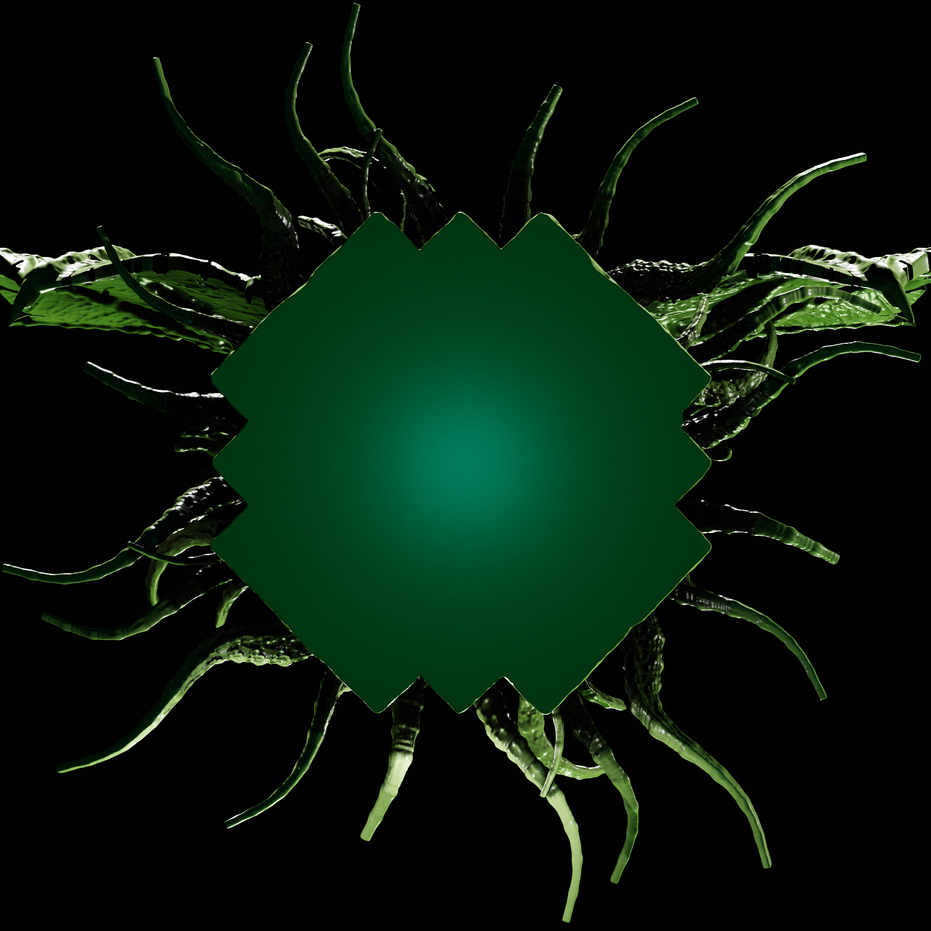 CTHULHU - ANCIENT ONE STATUE - ELDRITCH FIGURE FOR 3D PRINTING 3D print model_11