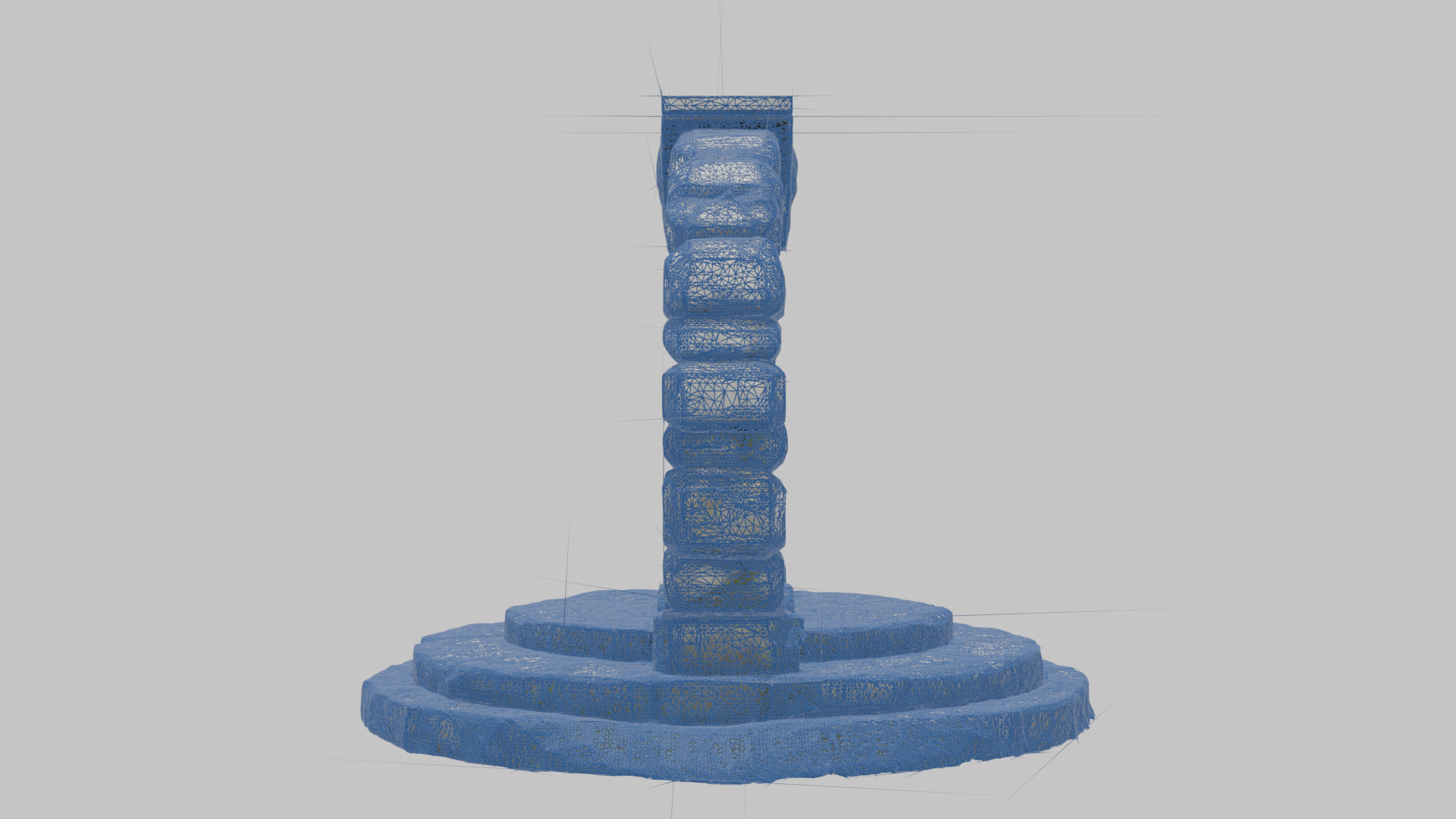 Mystical Stone Portal 3D Model Low-poly 3D model_11
