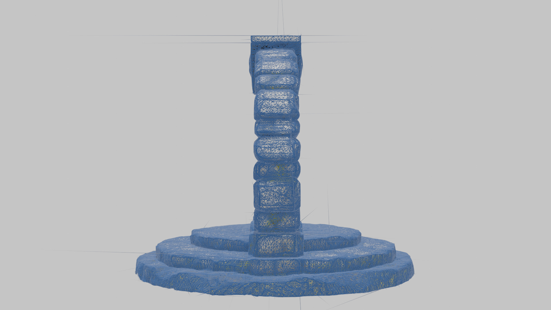 Mystical Stone Portal 3D Model Low-poly 3D model_15