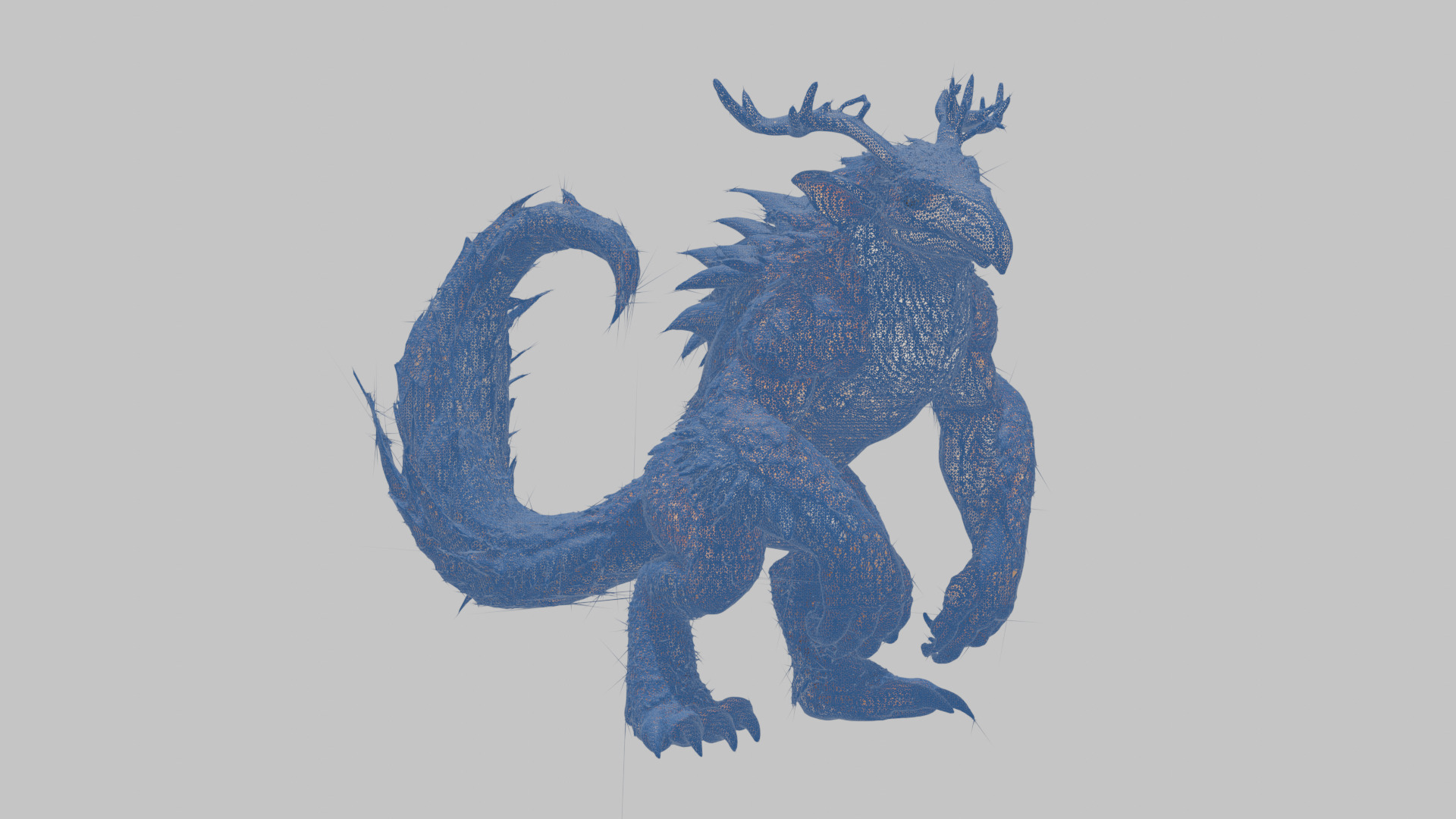 Forest Guardian 3D Model Low-poly 3D model_9