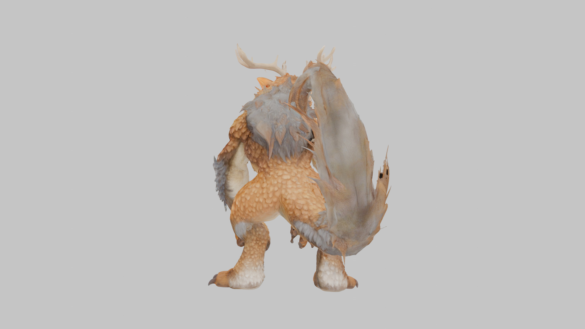 Forest Guardian 3D Model Low-poly 3D model_4