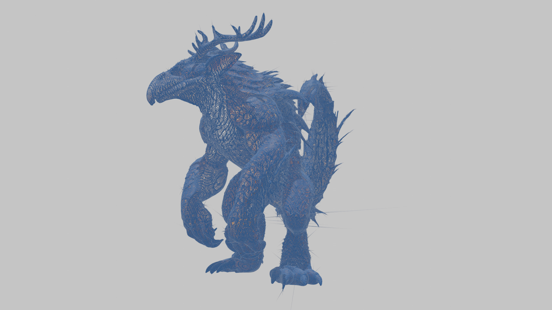 Forest Guardian 3D Model Low-poly 3D model_15