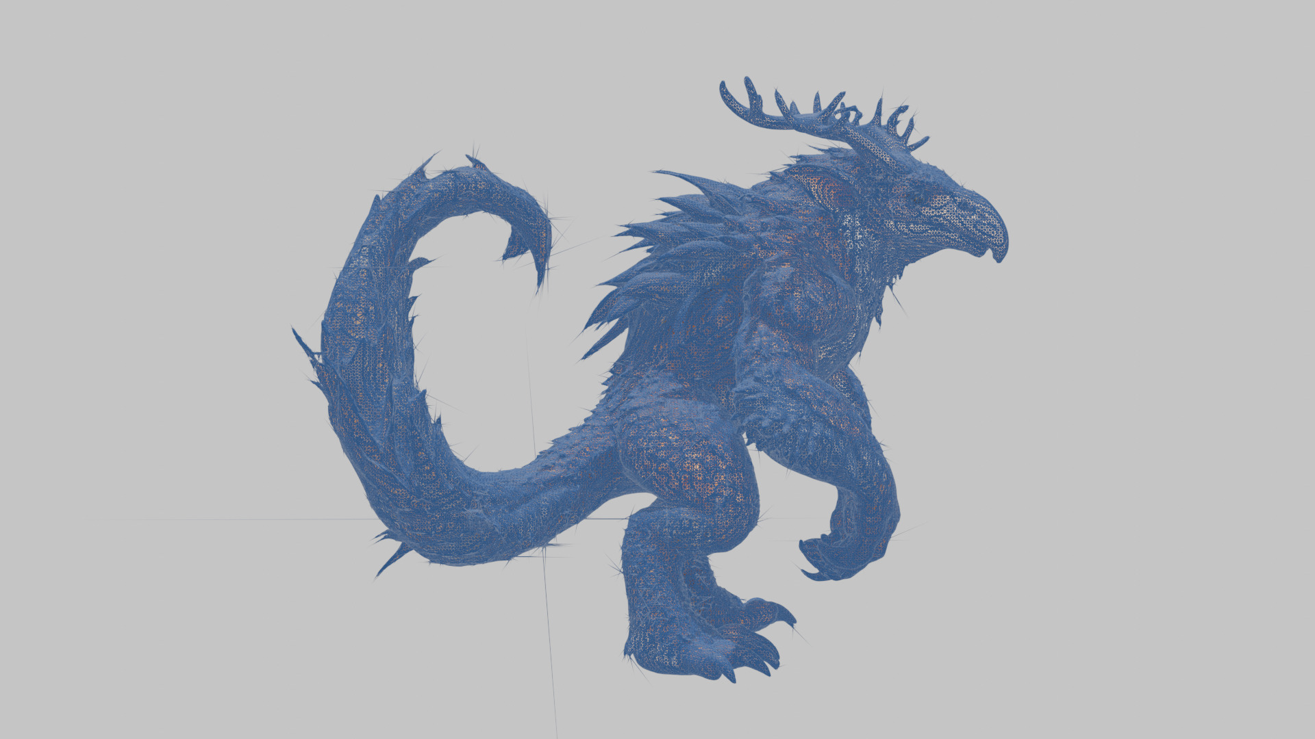 Forest Guardian 3D Model Low-poly 3D model_10