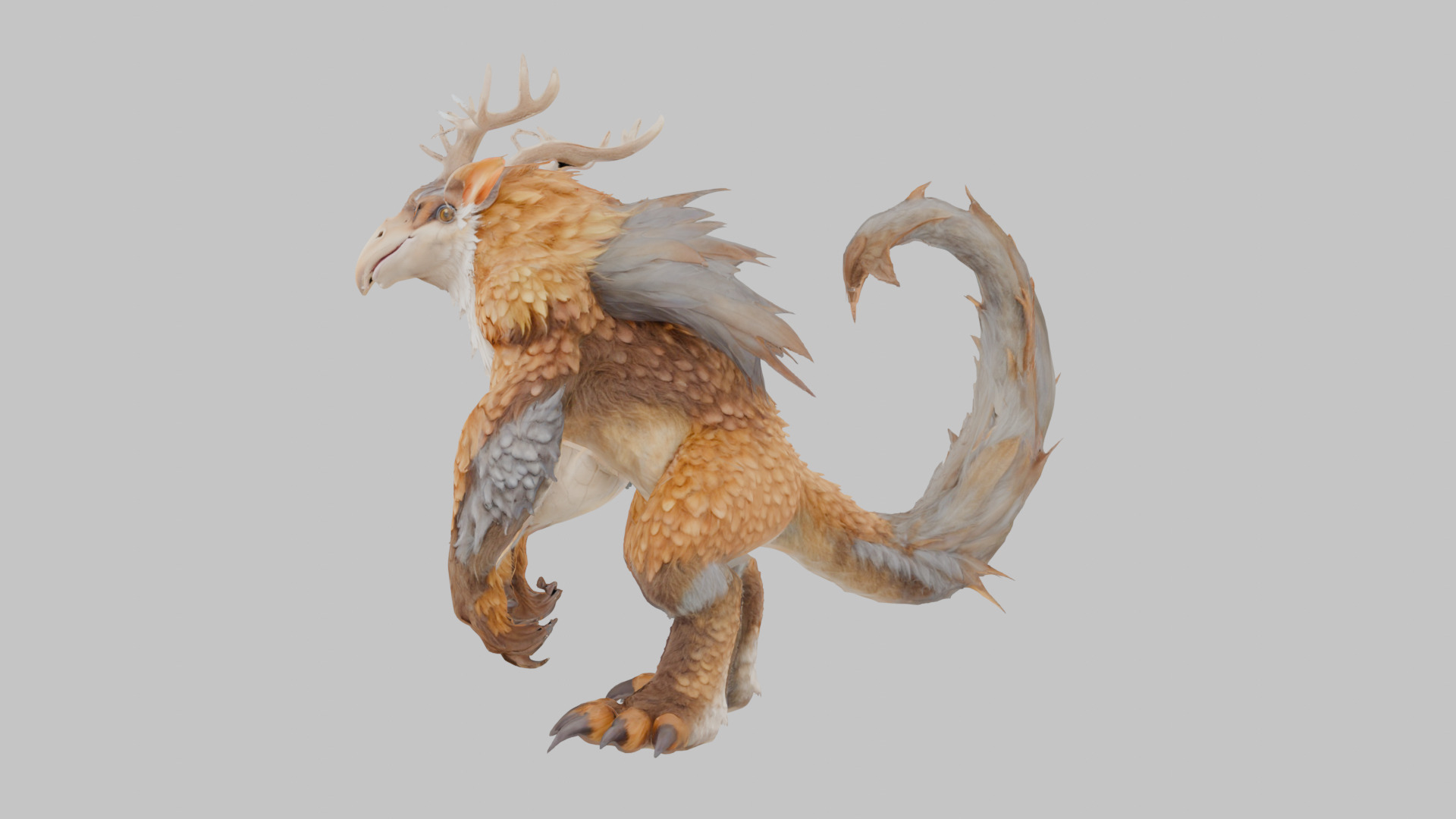 Forest Guardian 3D Model Low-poly 3D model_6