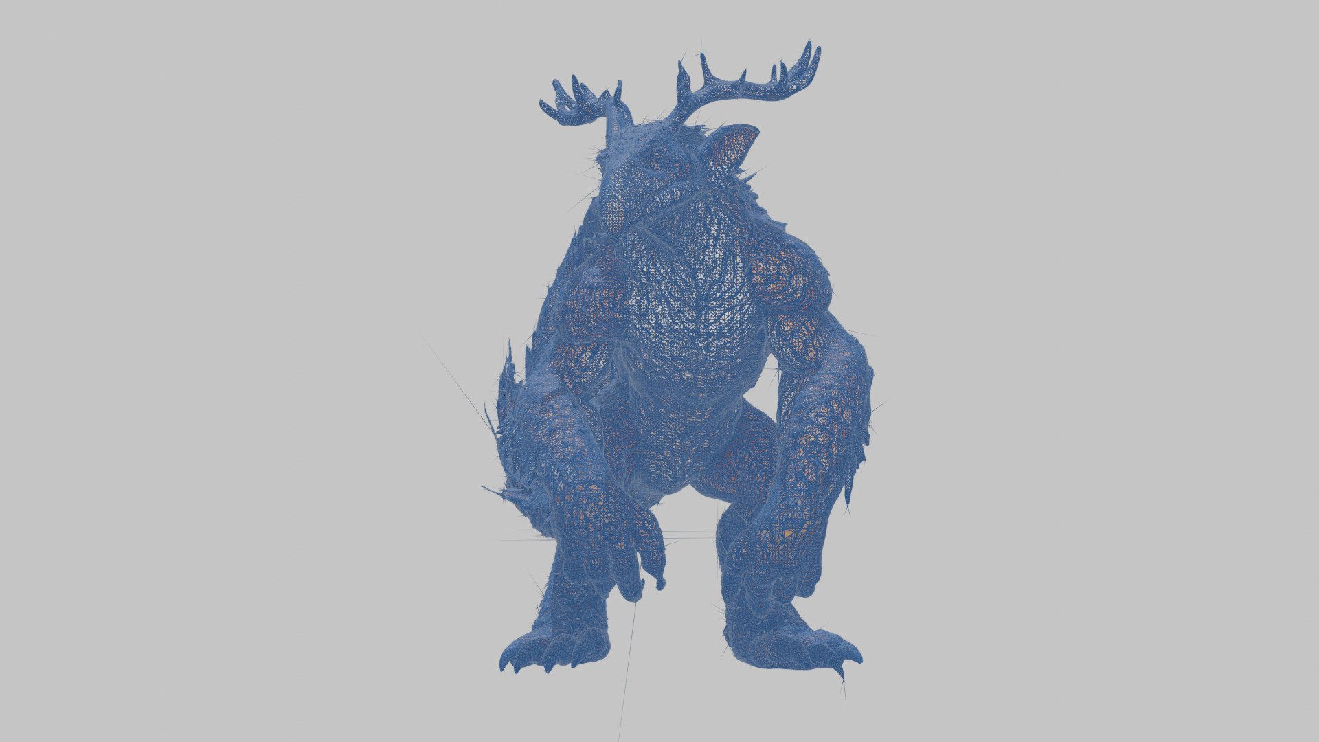 Forest Guardian 3D Model Low-poly 3D model_8