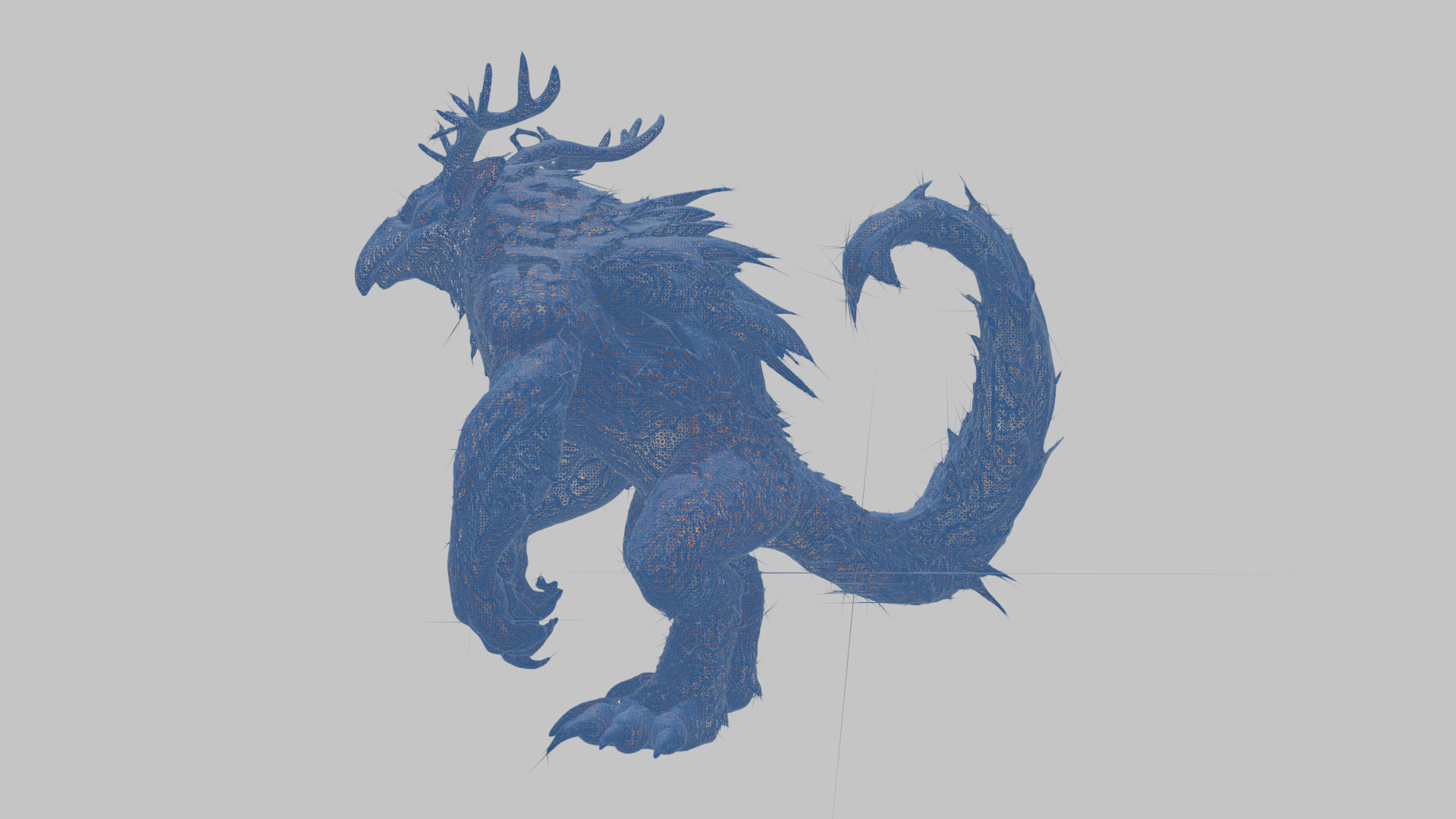 Forest Guardian 3D Model Low-poly 3D model_14