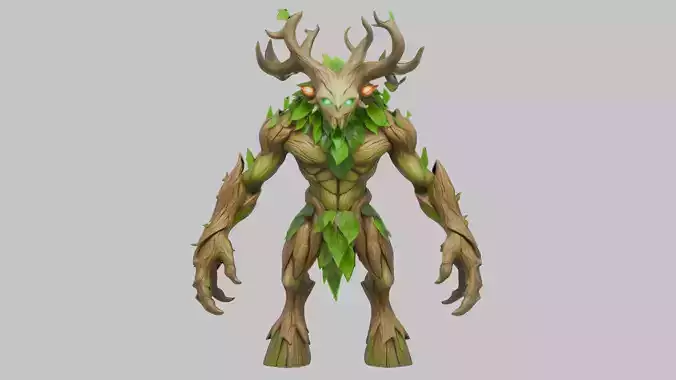 Forest Guardian 3D Model