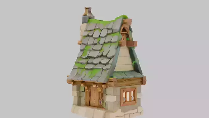 Enchanted Cottage 3D Model