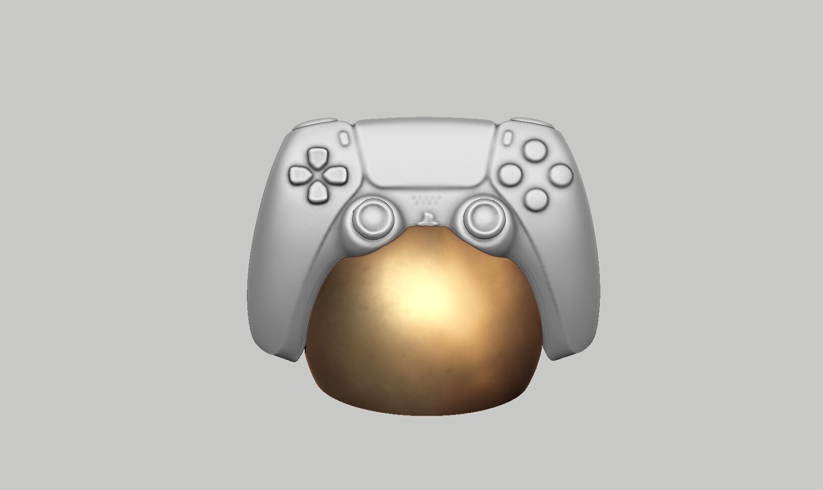 Sphere modenr Ps5 controller stand Minimal sphere ps5controller  3D print model_12