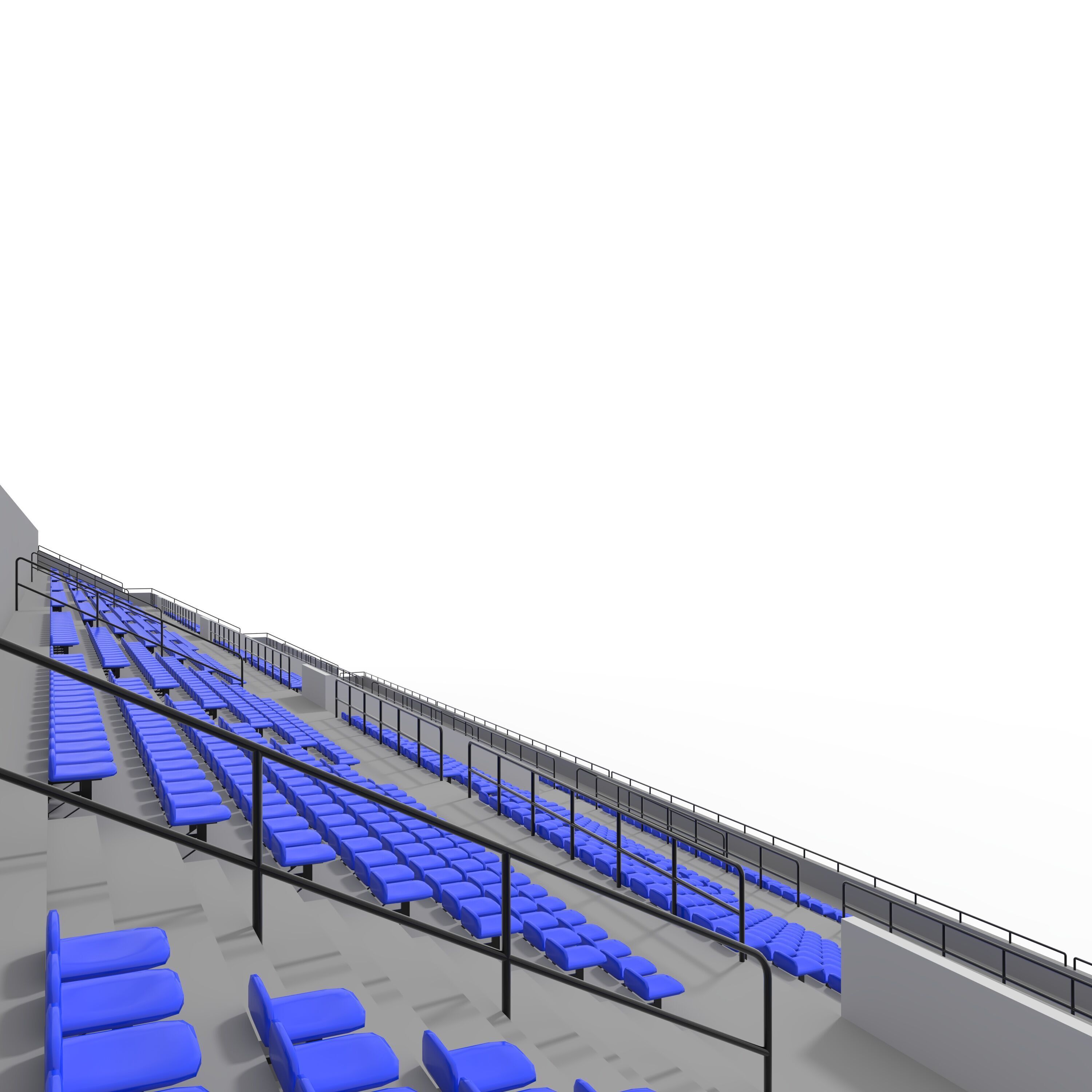 Stadium Tribune 05 3D model_28