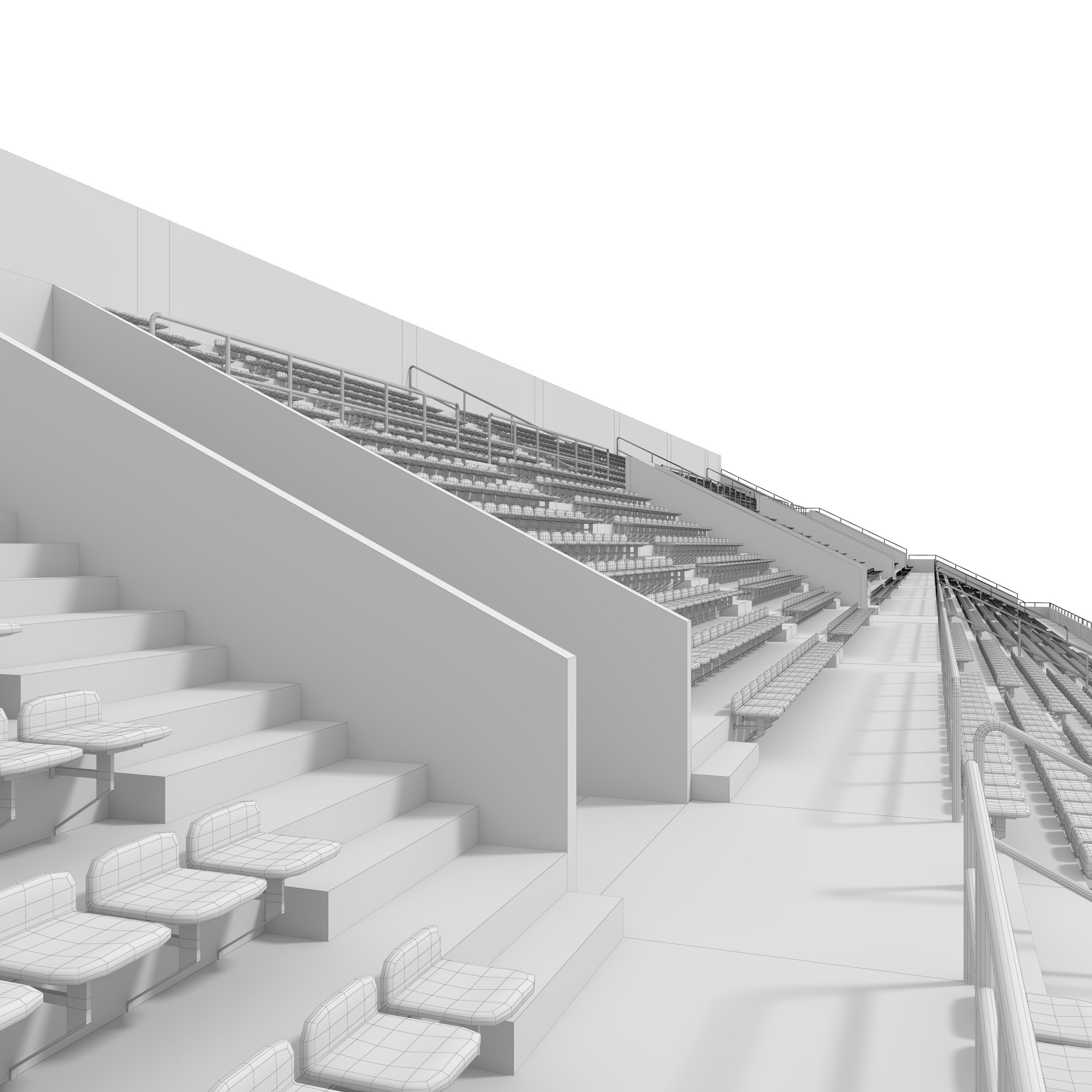 Stadium Tribune 05 3D model_25