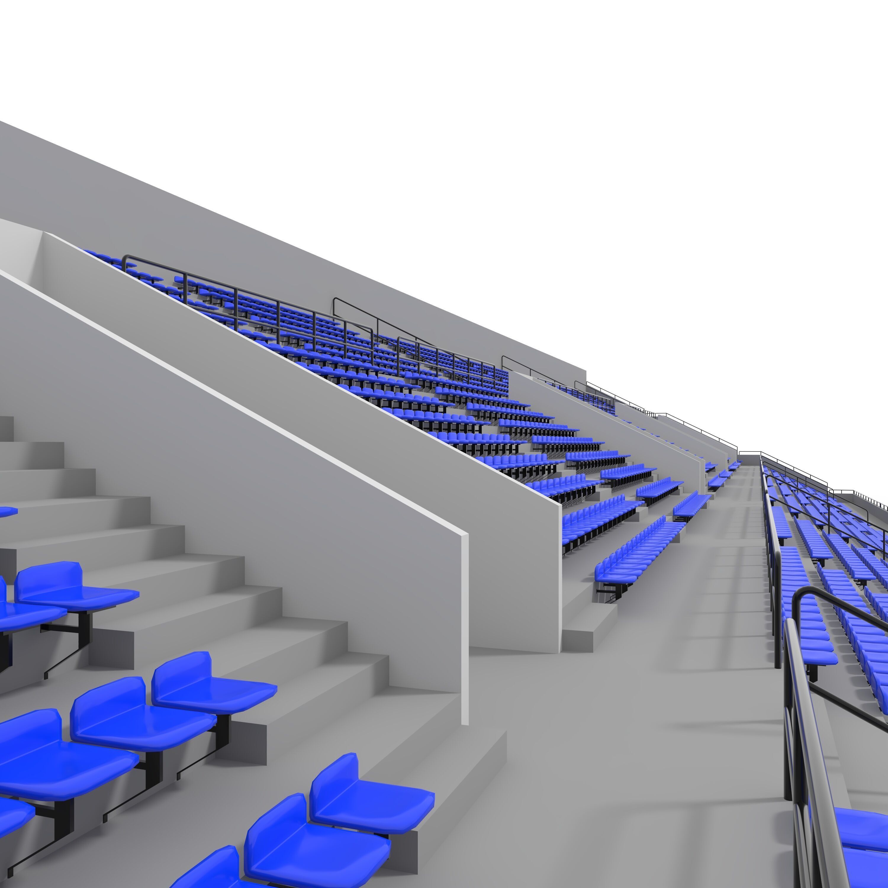 Stadium Tribune 05 3D model_24