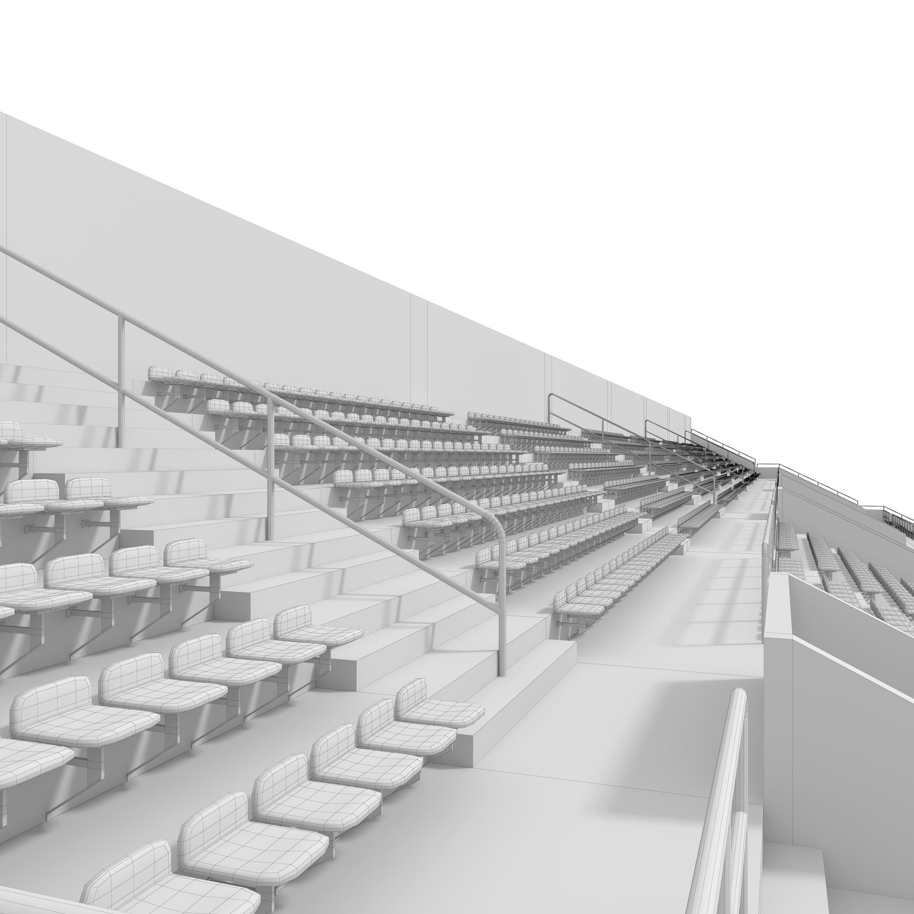 Stadium Tribune 05 3D model_27