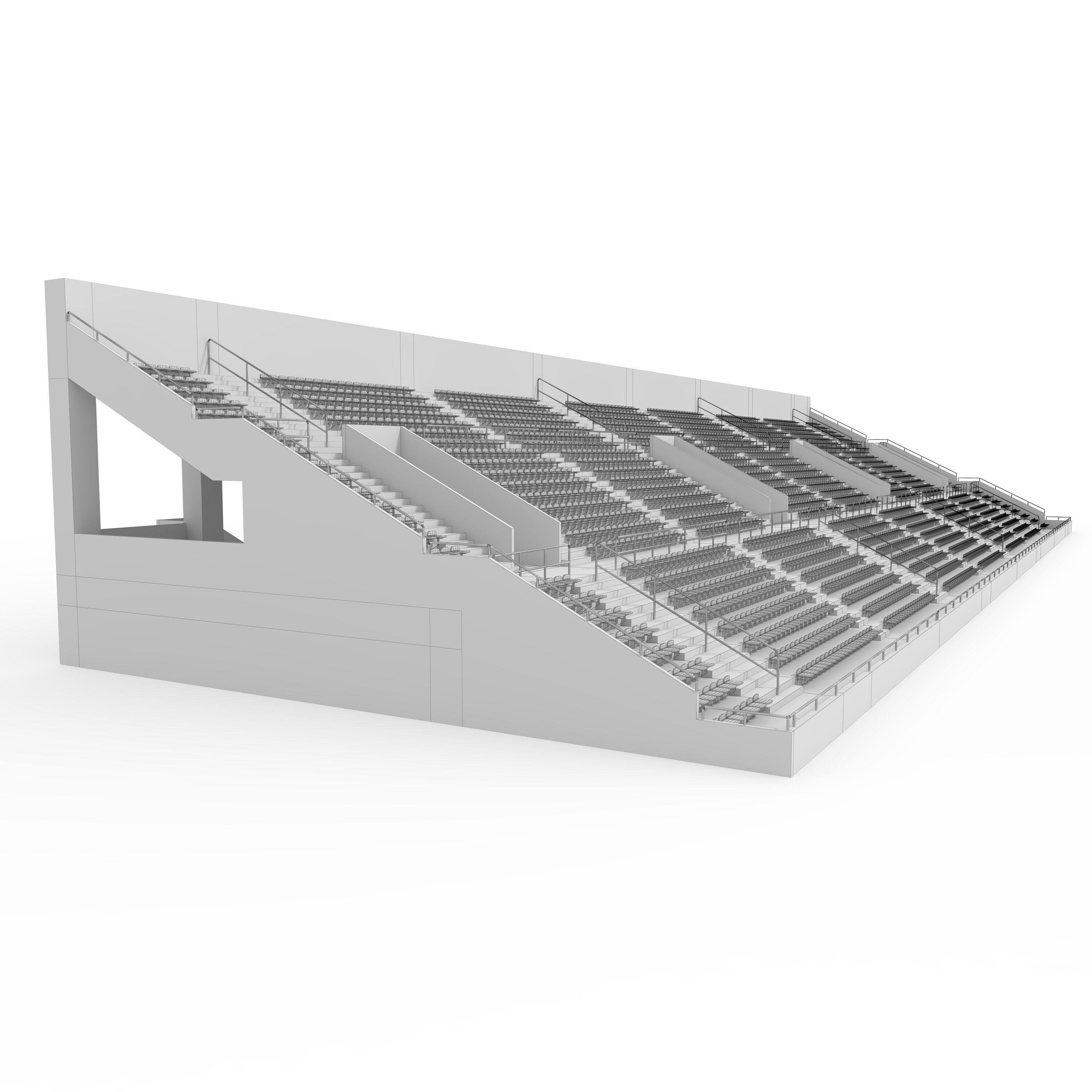 Stadium Tribune 05 3D model_15
