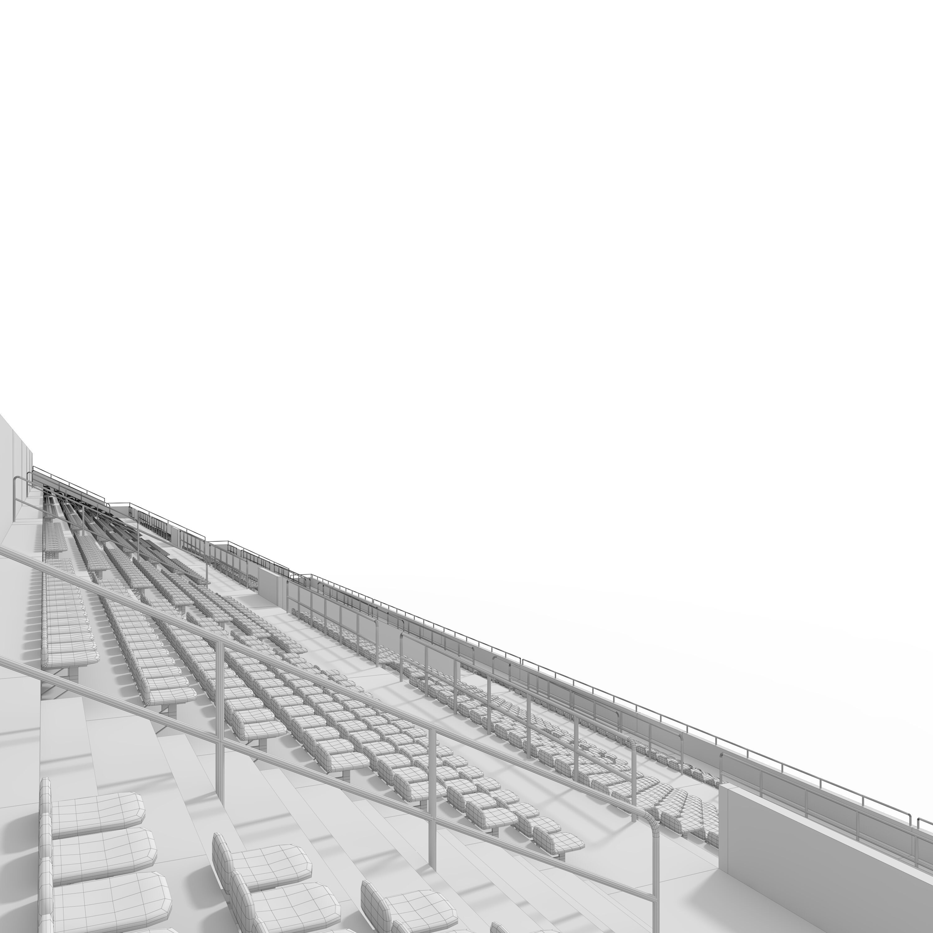 Stadium Tribune 05 3D model_29