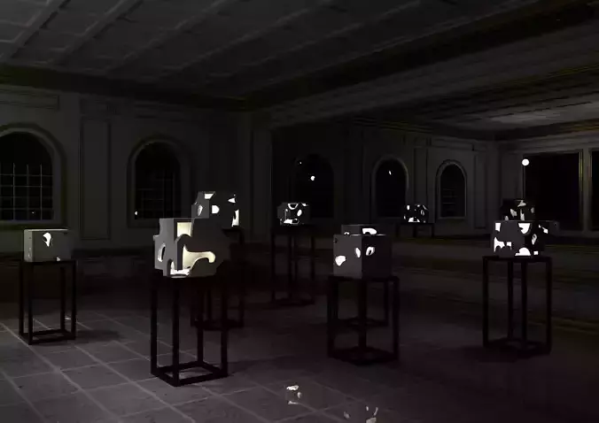 MODELLO STANZA ESIBIZIONE