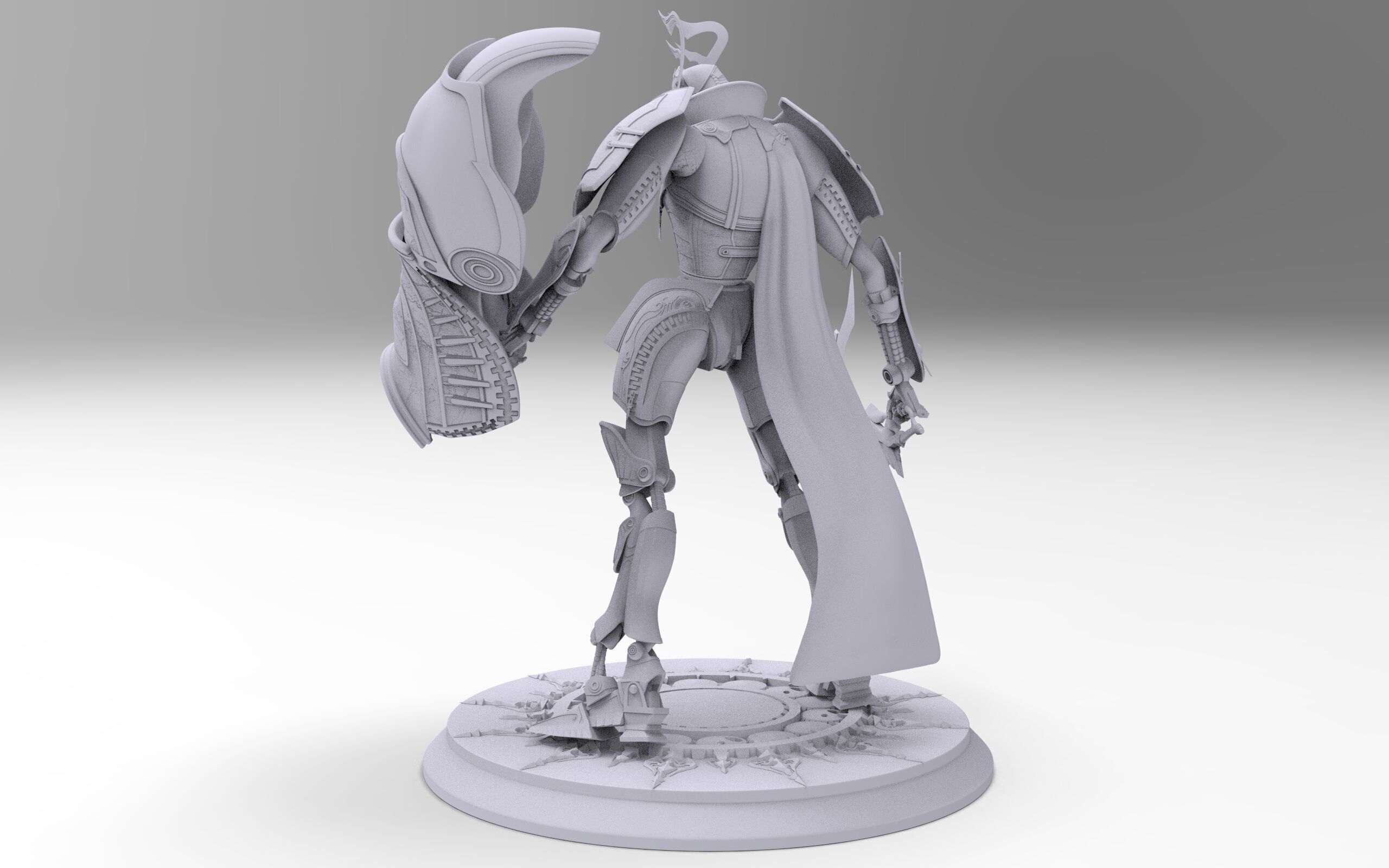 ODIN - FINAL FANTASY XIII 3D print model_3
