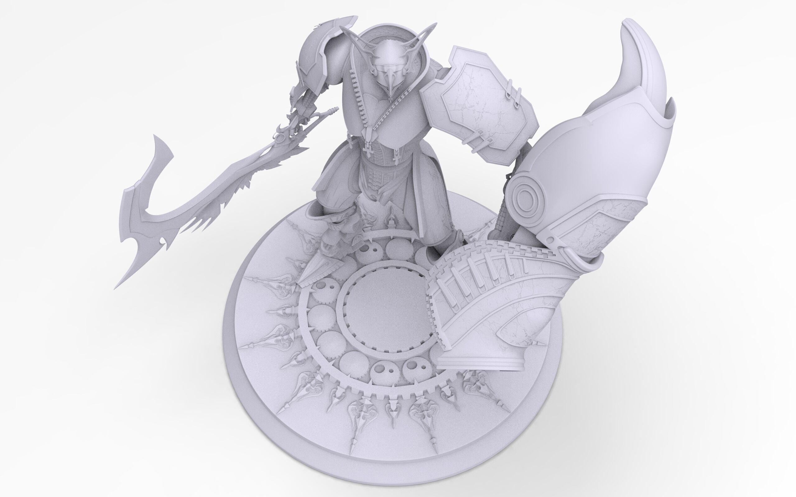 ODIN - FINAL FANTASY XIII 3D print model_4