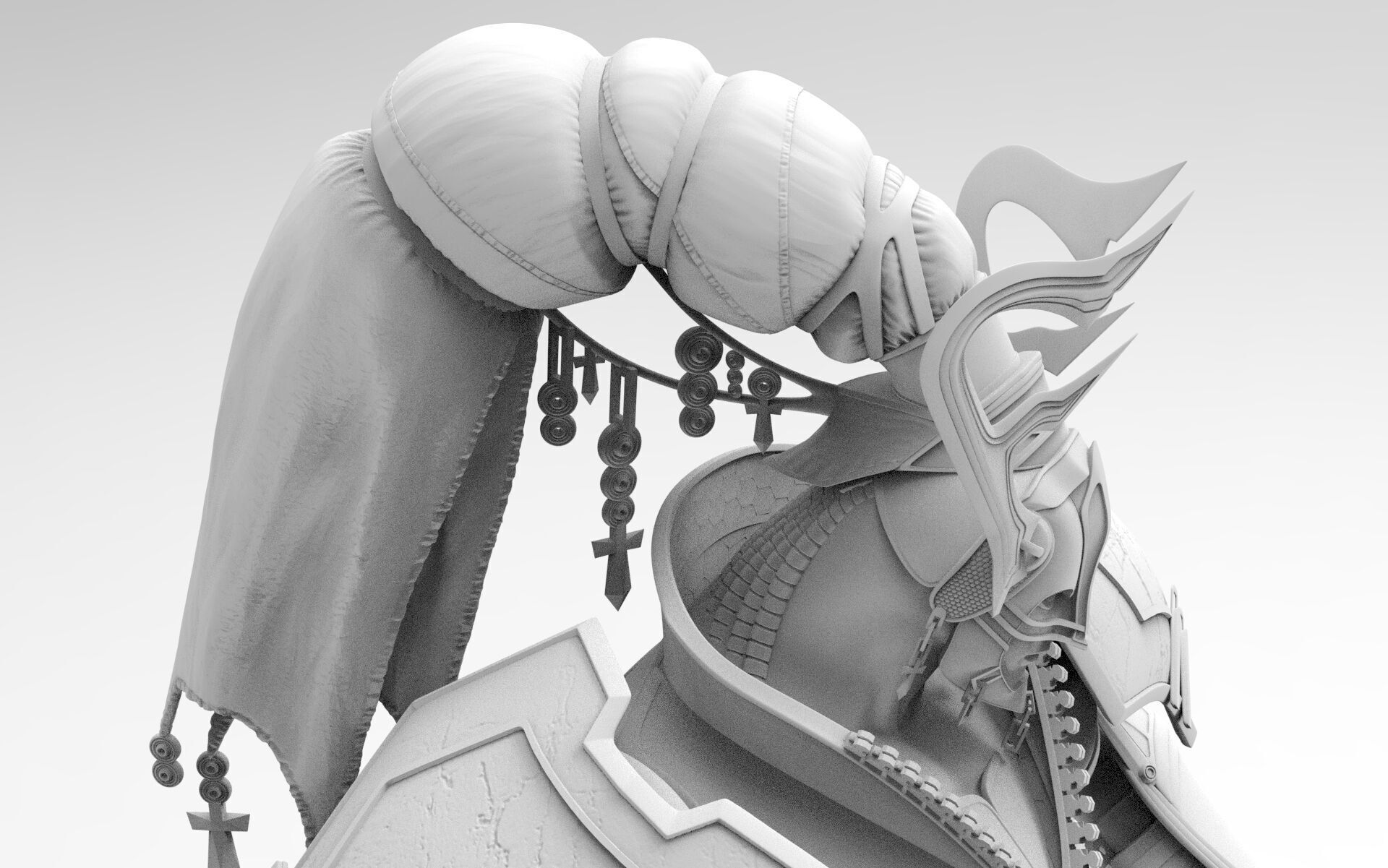 ODIN - FINAL FANTASY XIII 3D print model_6