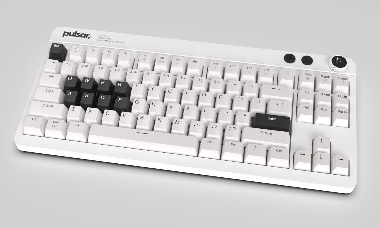 Mechanical Keyboard 3D model_1