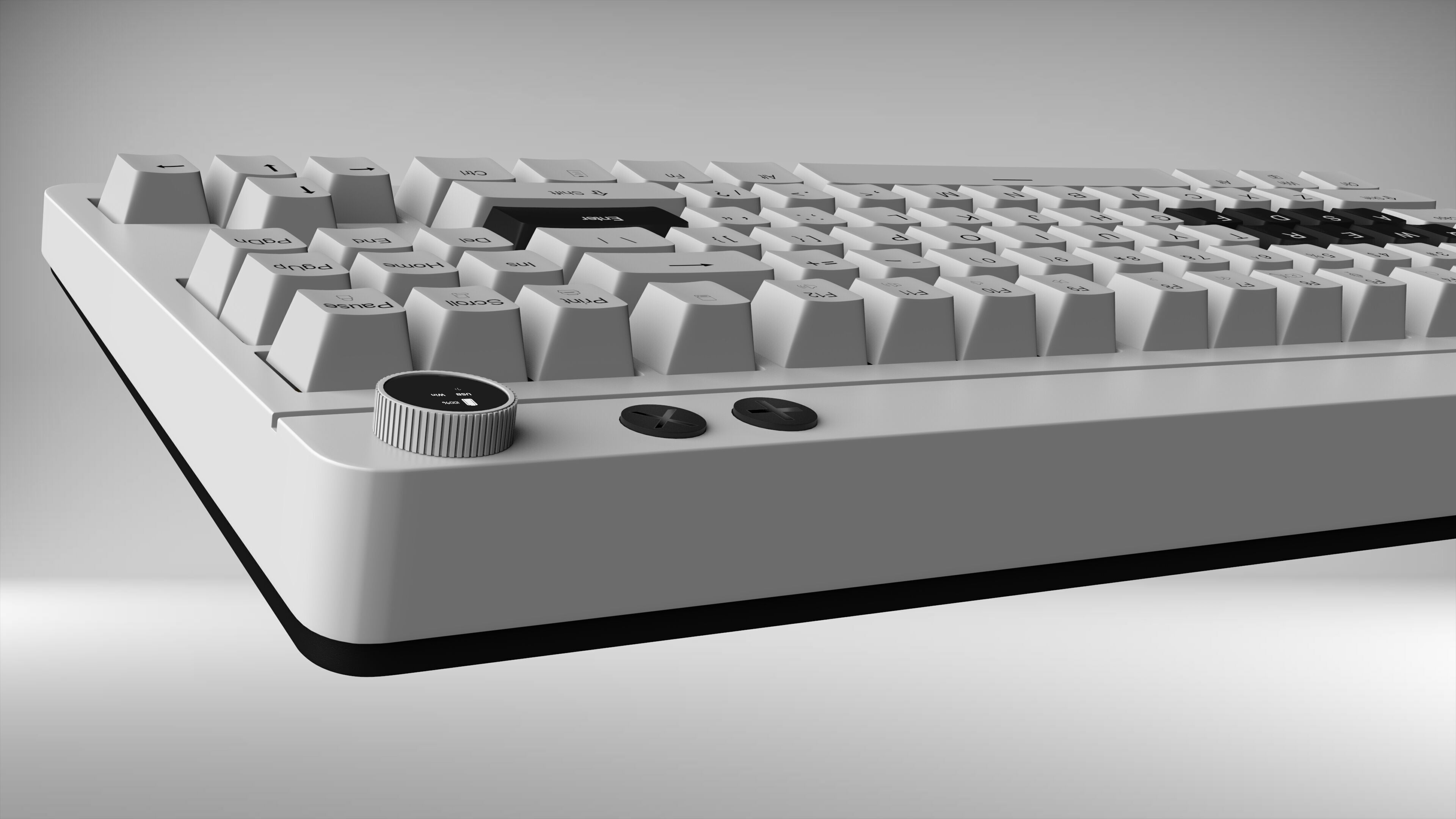 Mechanical Keyboard 3D model_2
