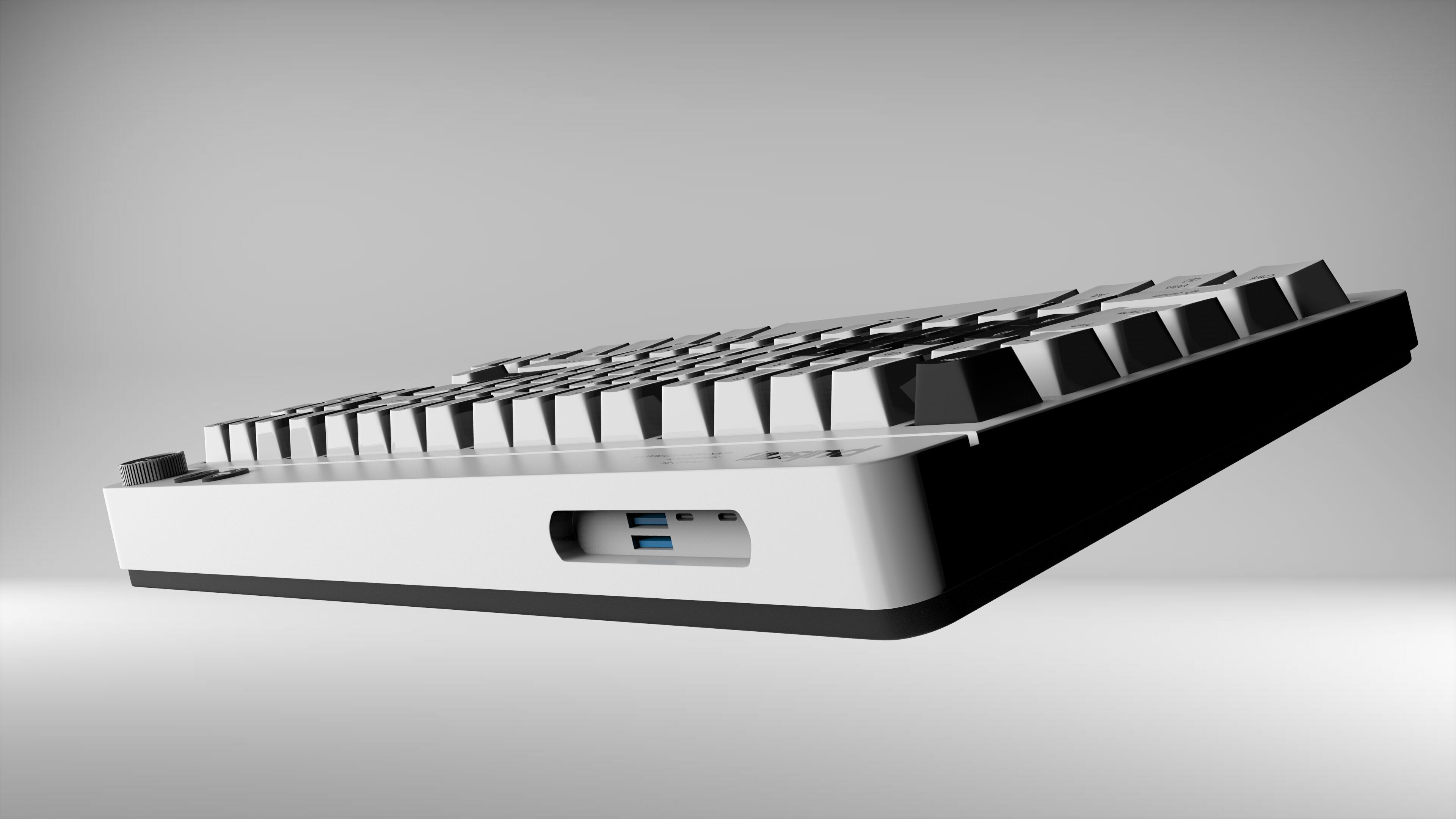 Mechanical Keyboard 3D model_3