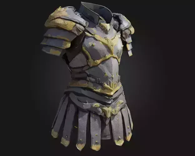 Golden Valor Armor  Regal Battle Armor for Noble Warriors