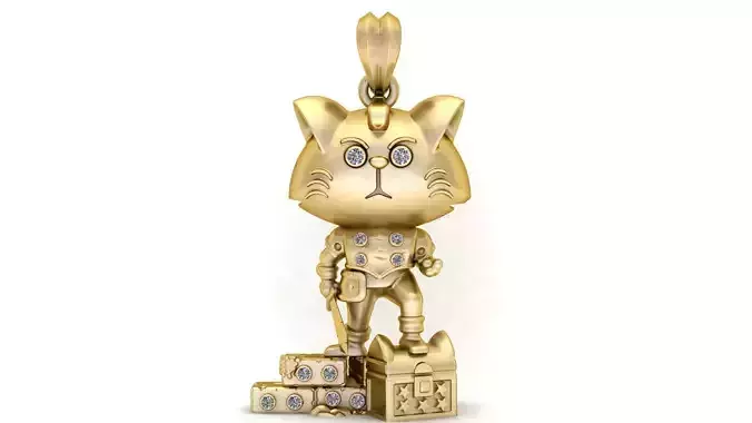 naughty   PANDANT 3D PRINTABLE MODAL 