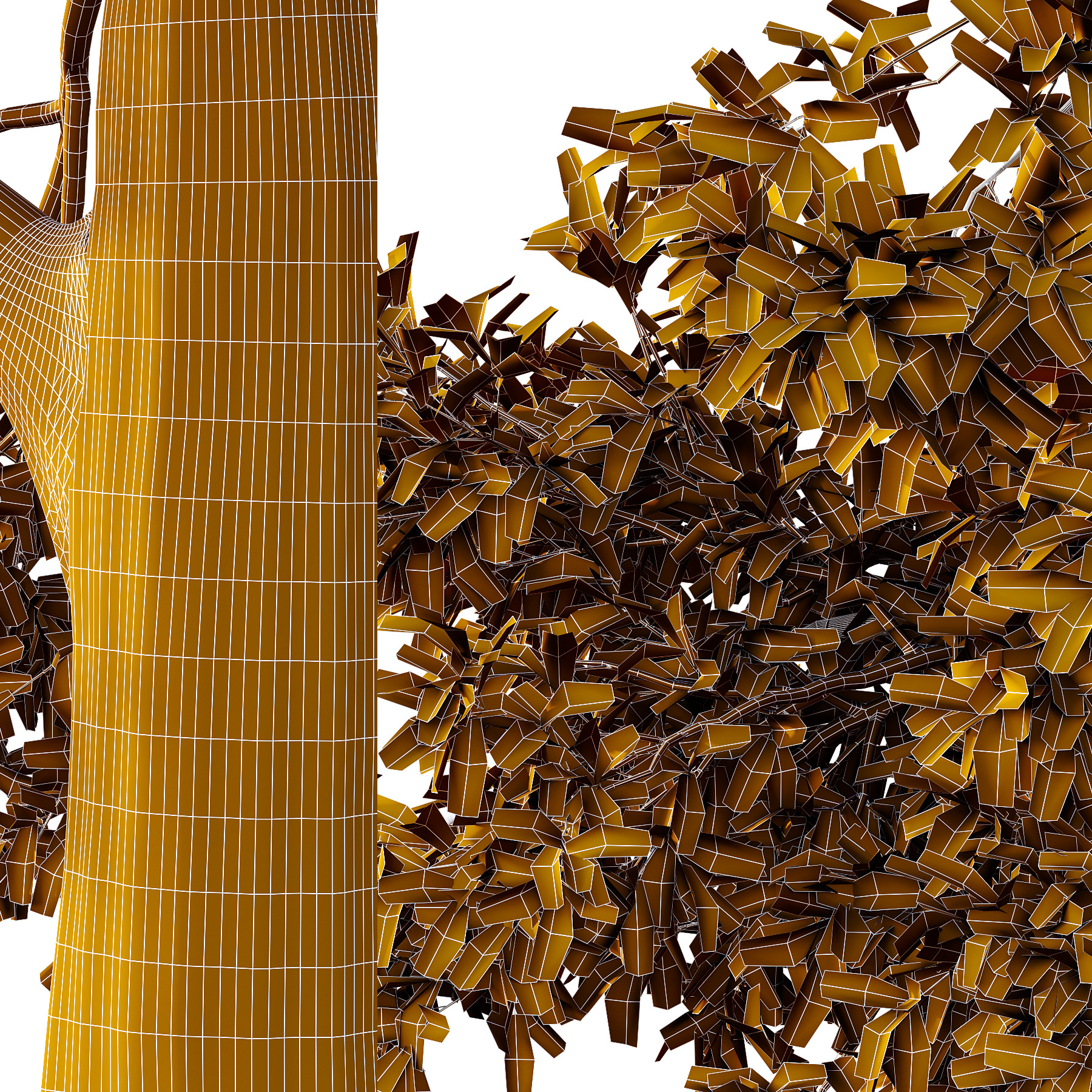 Spanish Moss Tree 05 3D model_2