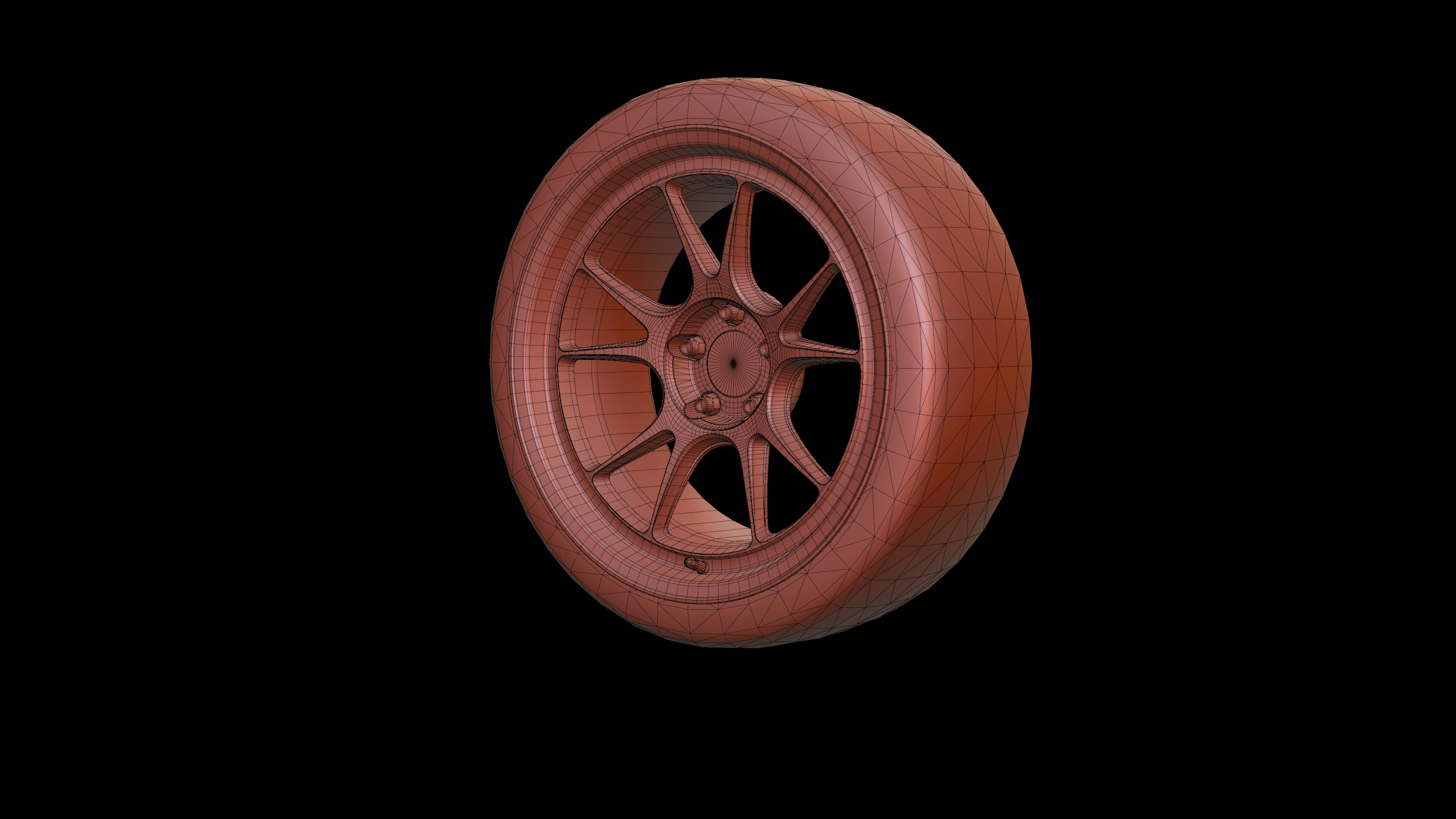 Ambit ff4 Low-poly 3D model_10