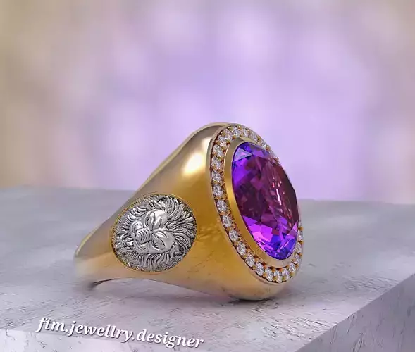 lion ring